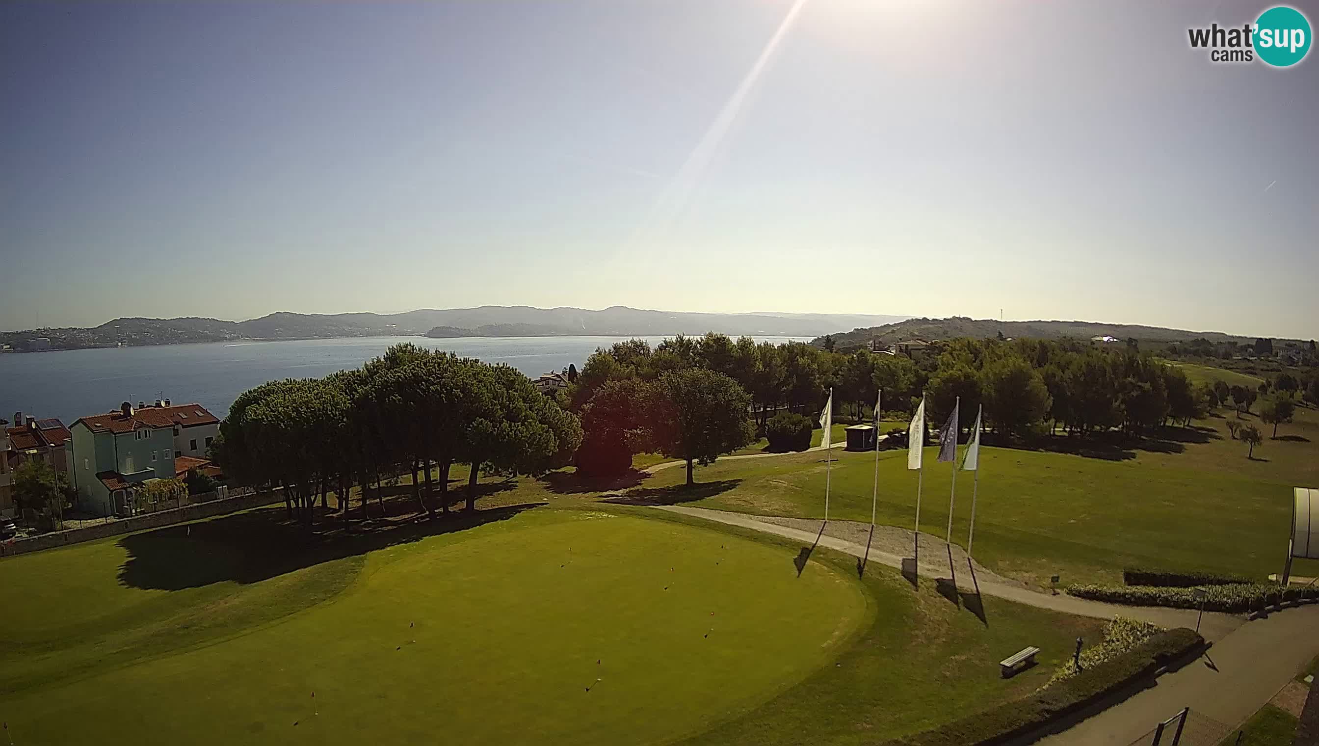 Golf Adriatique Webcam en direct Savudrija – Rezidencija Skiper – Istrie – Croatie