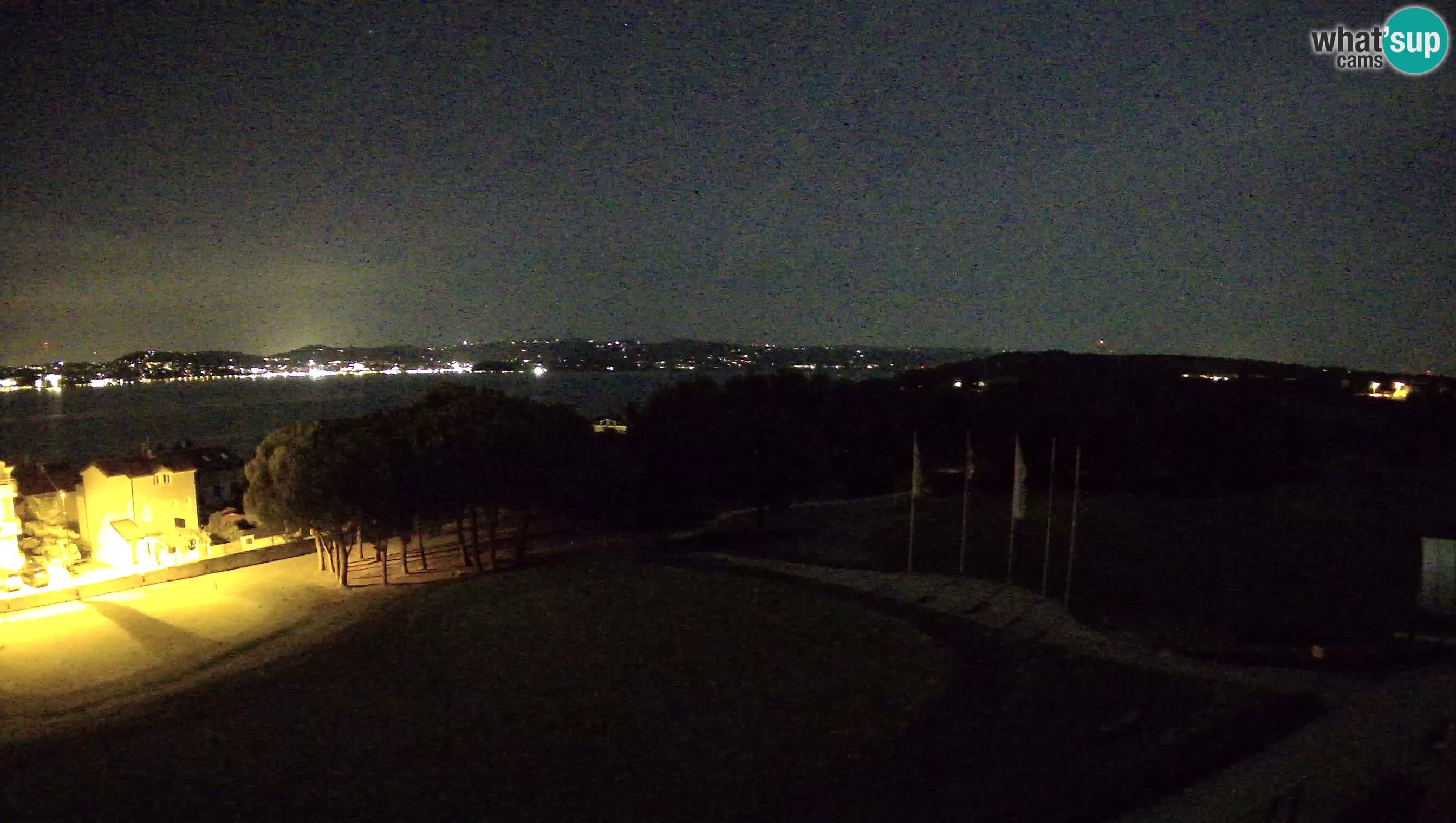 Golf Adriatique Webcam en direct Savudrija – Rezidencija Skiper – Istrie – Croatie