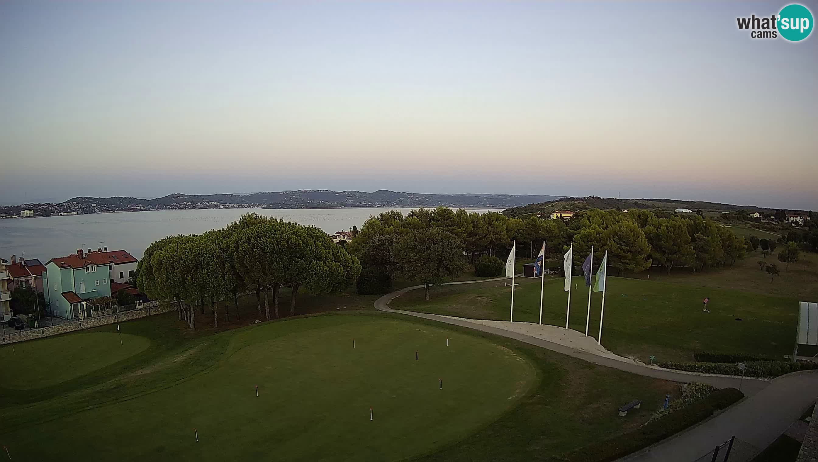 Golf Adriatique Webcam en direct Savudrija – Rezidencija Skiper – Istrie – Croatie