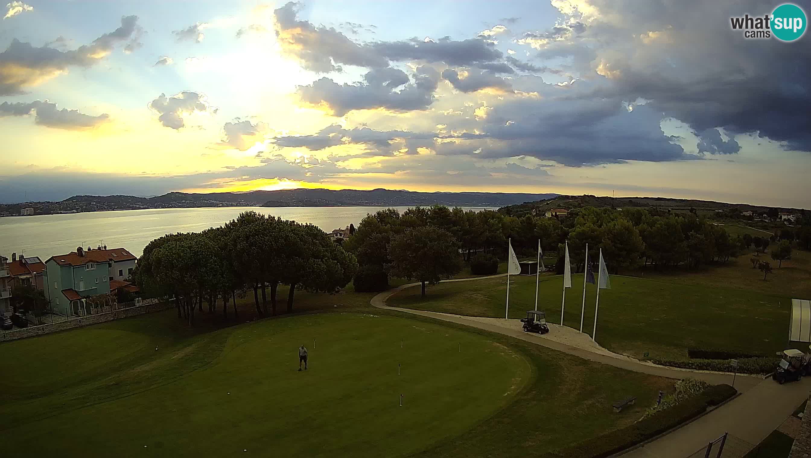 Golf Adriatic Spletna kamera v živo Savudrija – Rezidencija Skiper – Istra – Hrvaška