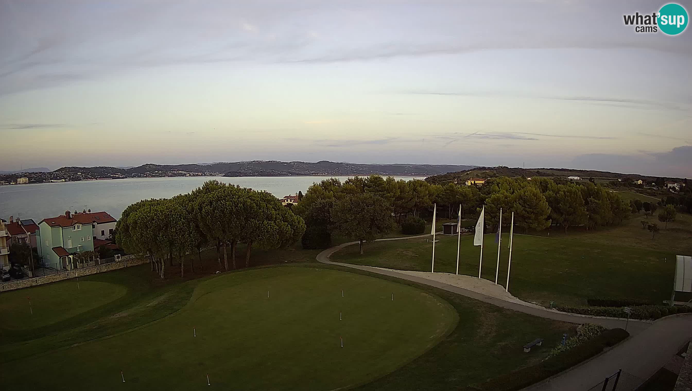Golf Adriatic Spletna kamera v živo Savudrija – Rezidencija Skiper – Istra – Hrvaška