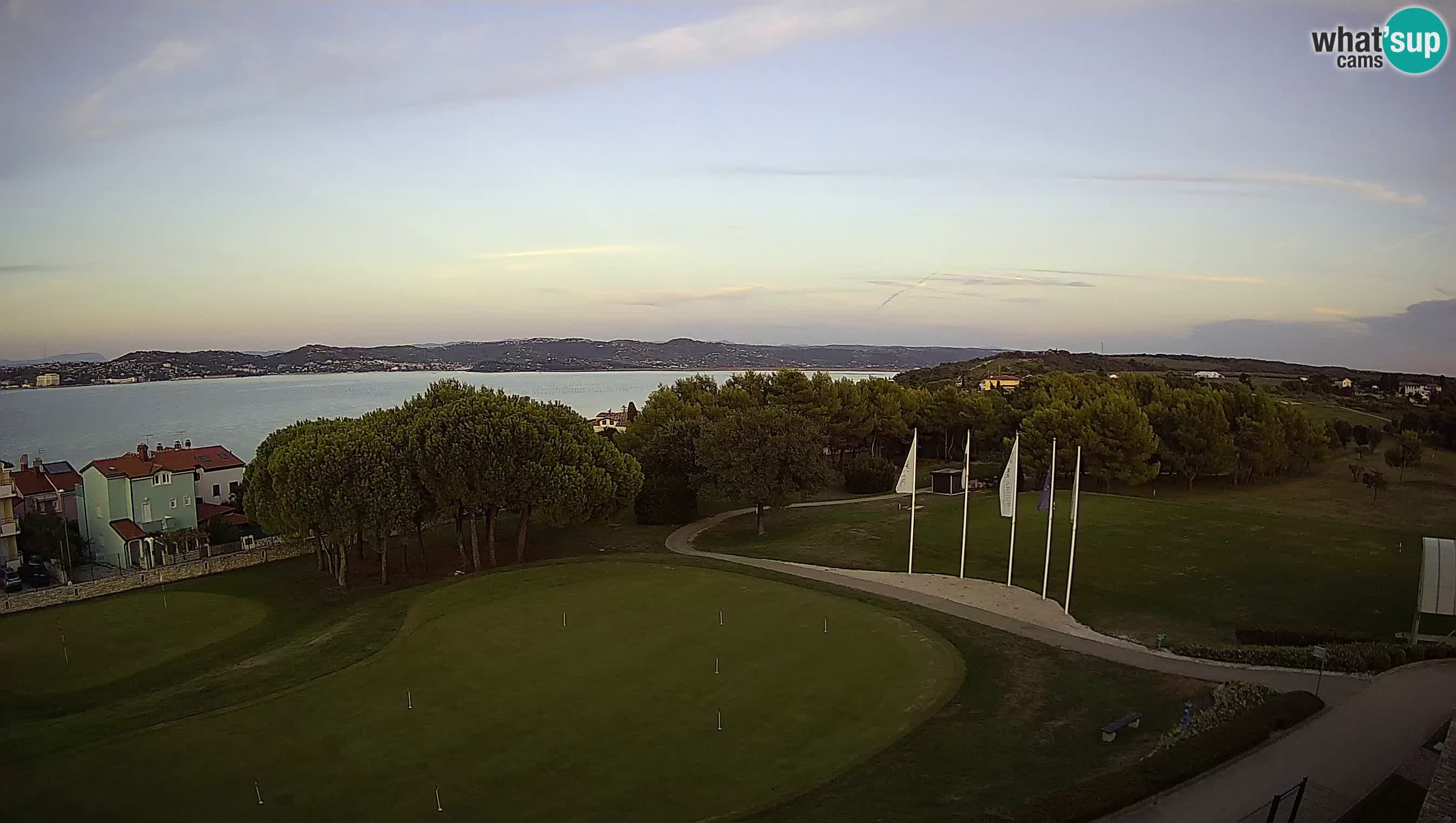Golf Adriatic Live webcam Savudrija – Rezidencija Skiper – Istria – Croazia