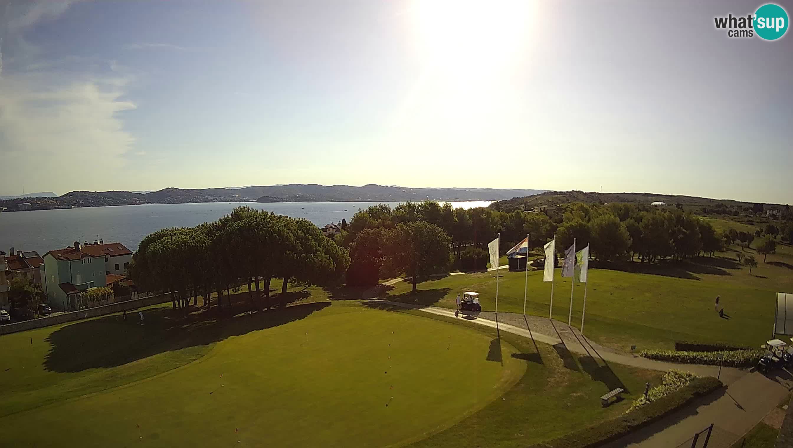 Golf Adriatic Spletna kamera v živo Savudrija – Rezidencija Skiper – Istra – Hrvaška