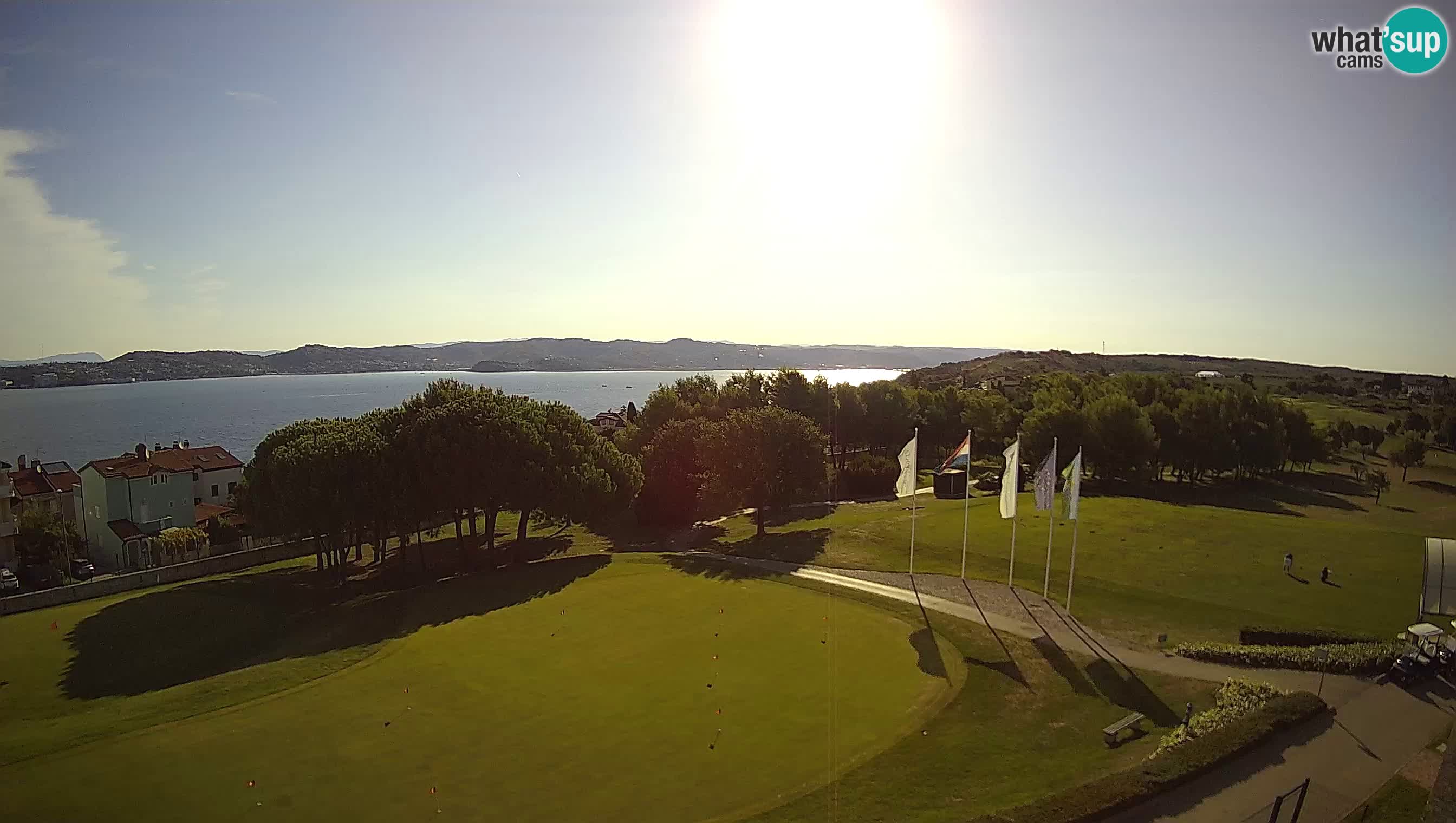 Golf Adriatic Spletna kamera v živo Savudrija – Rezidencija Skiper – Istra – Hrvaška