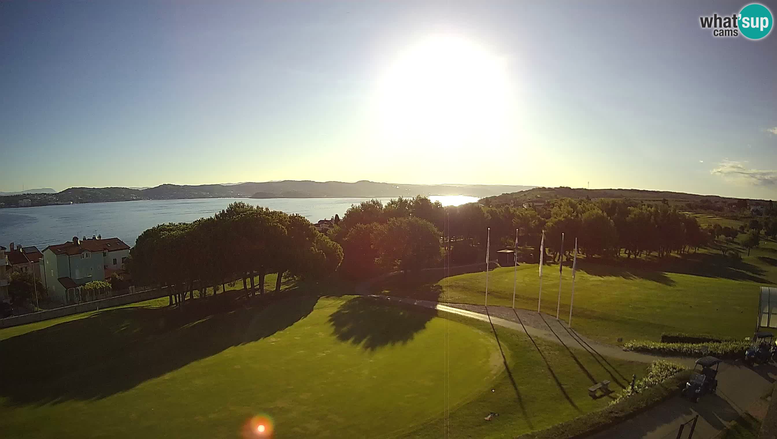 Golf Adriatic Live webcam Savudrija – Rezidencija Skiper – Istria – Croazia