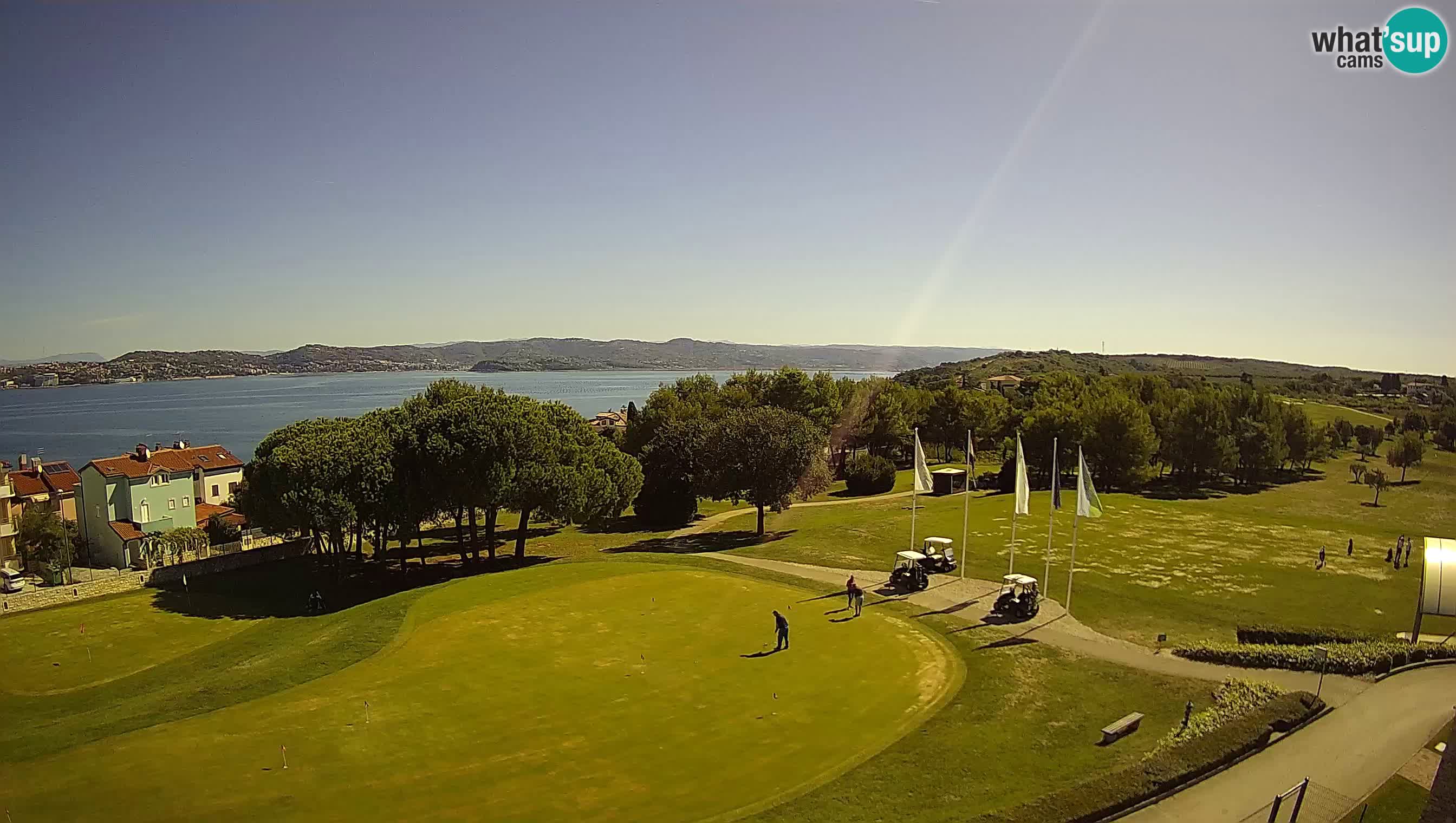 Golf Adriatic Live webcam Savudrija – Rezidencija Skiper – Istria – Croazia