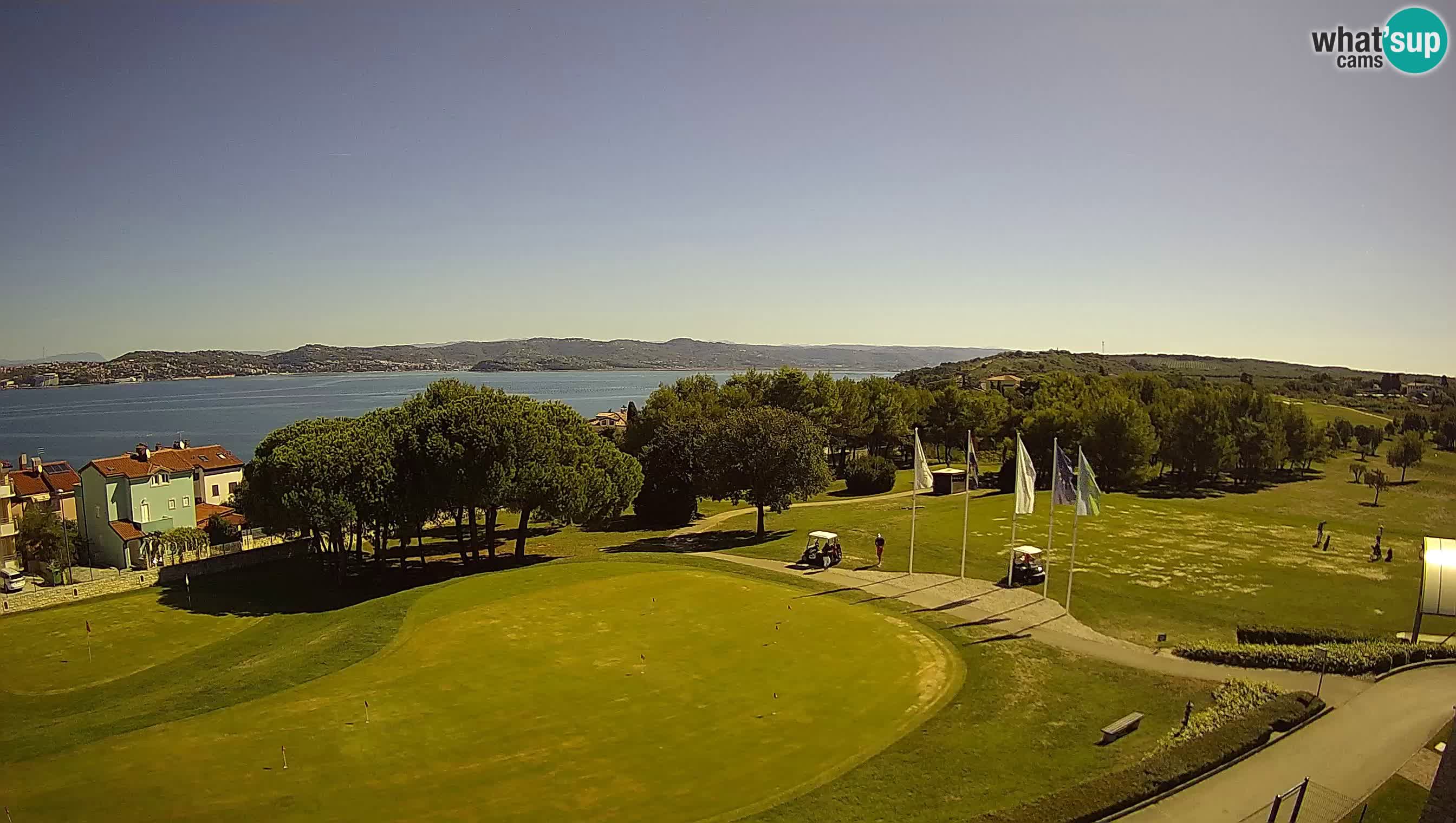 Golf Adriatic Cámara web en vivo Savudrija – Rezidencija Skiper – Istria – Croacia