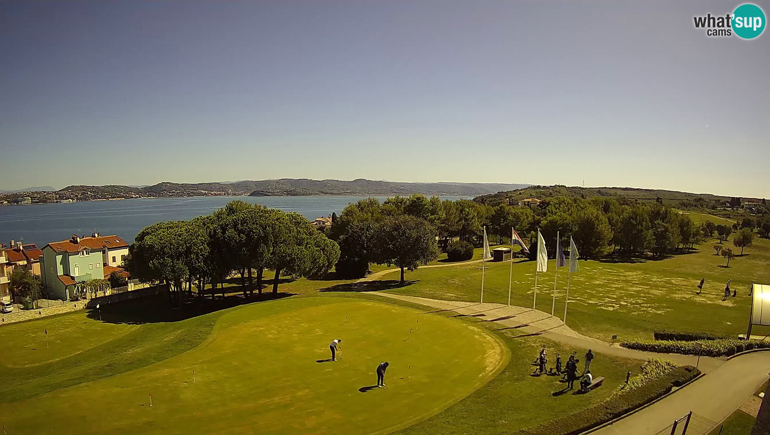 Golf Adriatic Live webcam Savudrija – Rezidencija Skiper – Istria – Croatia