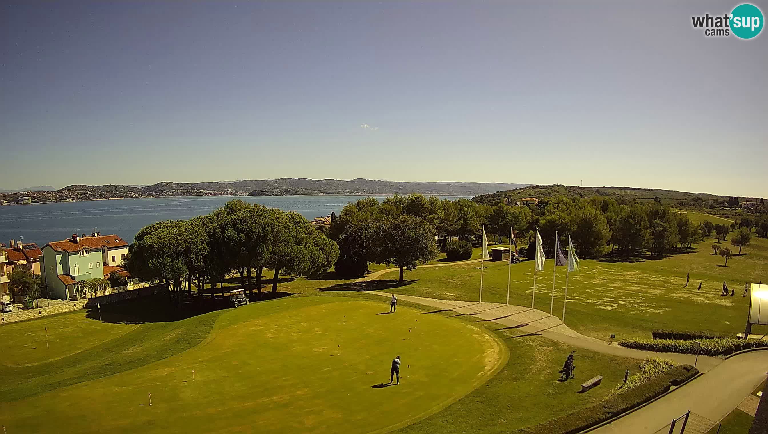 Golf Adriatic Live webcam Savudrija – Rezidencija Skiper – Istria – Croatia