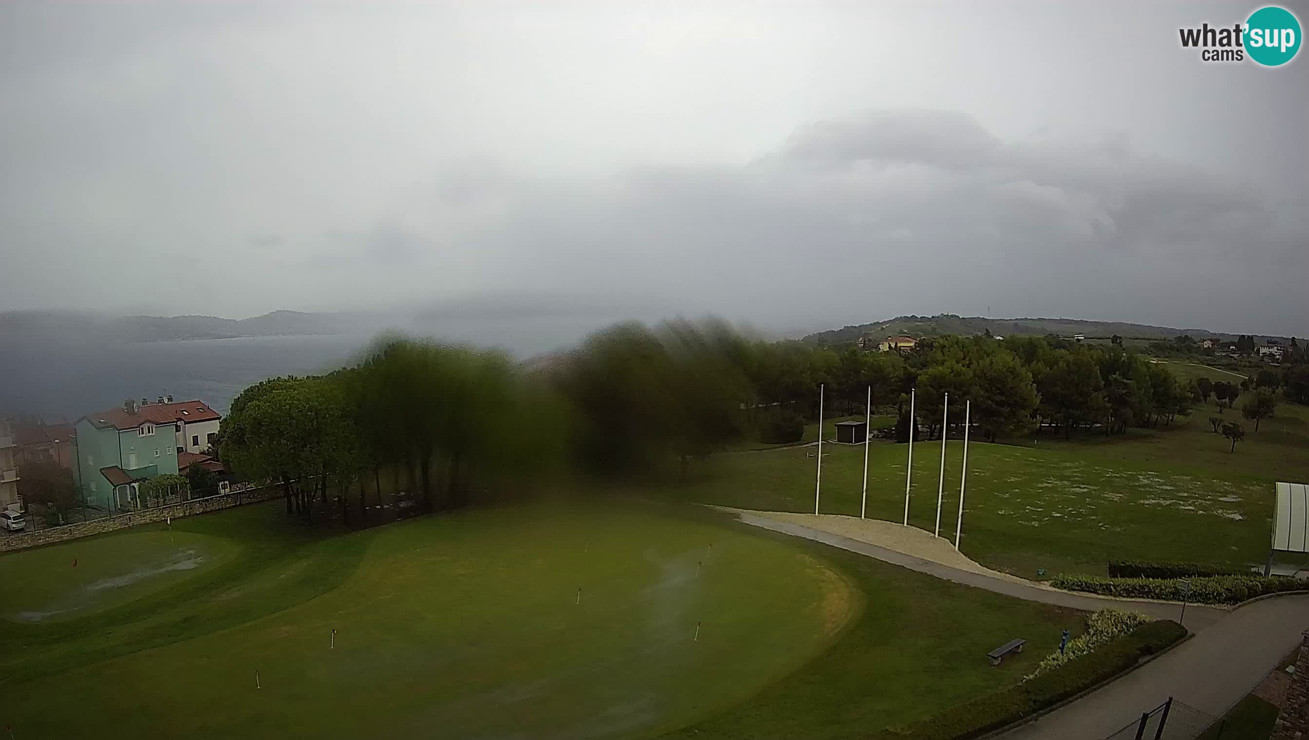 Golf Adriatique Webcam en direct Savudrija – Rezidencija Skiper – Istrie – Croatie