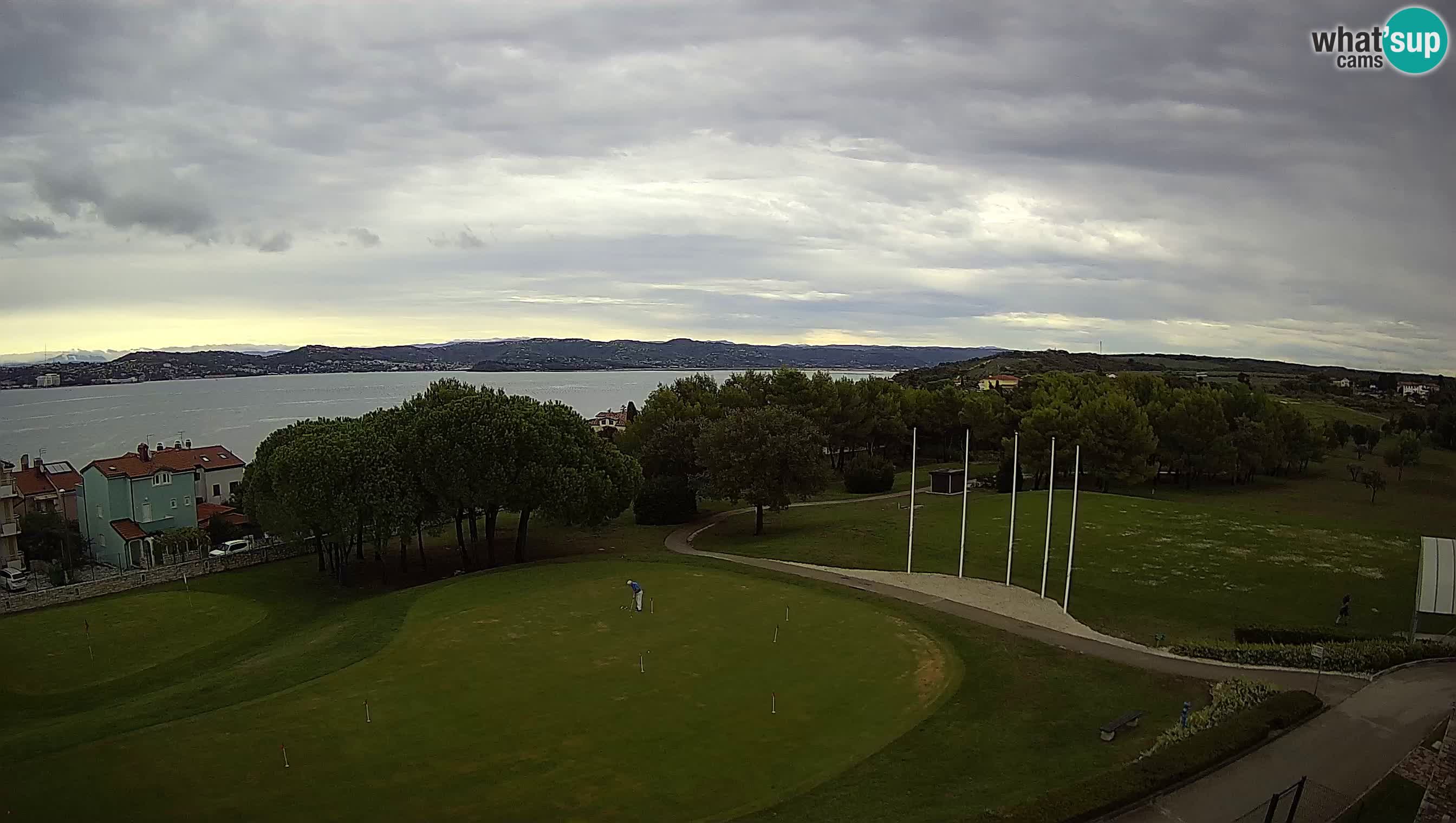 Golf Adriatic Live webcam Savudrija – Rezidencija Skiper – Istria – Croazia