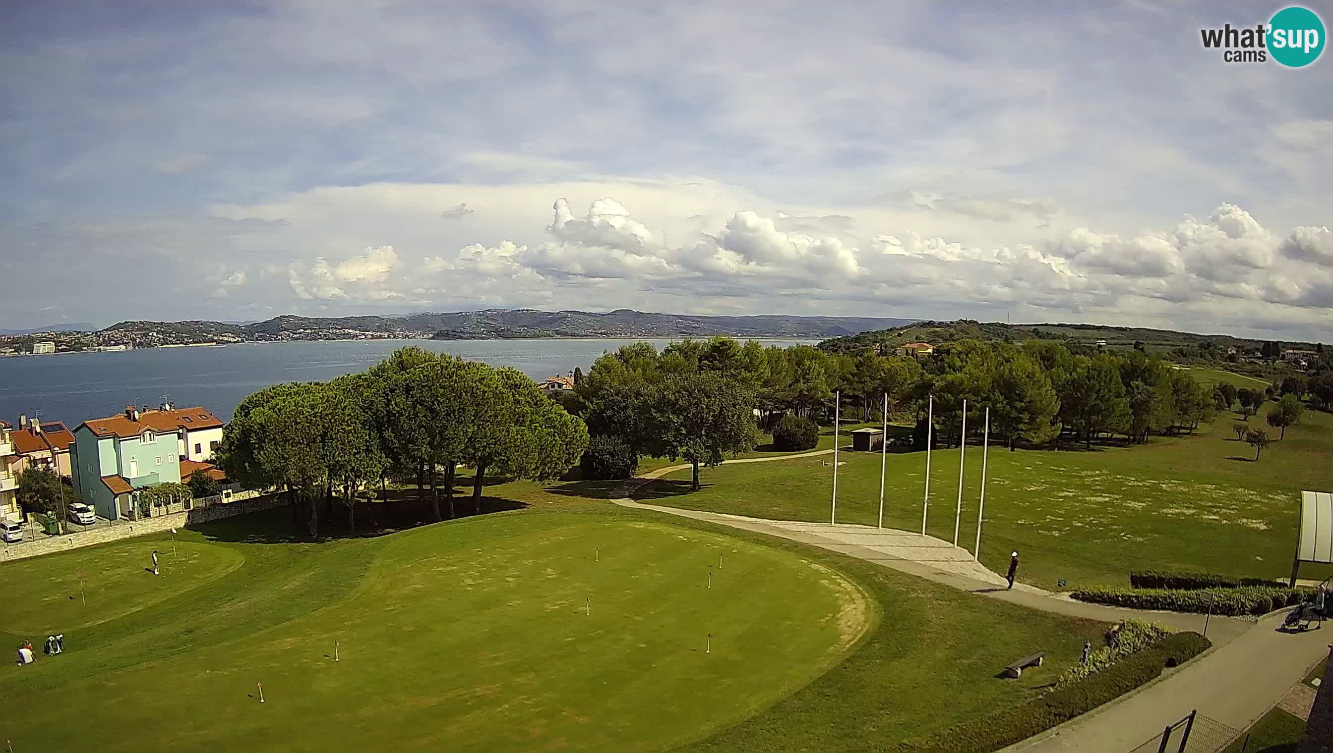 Golf Adriatic Live webcam Savudrija – Rezidencija Skiper – Istria – Croatia