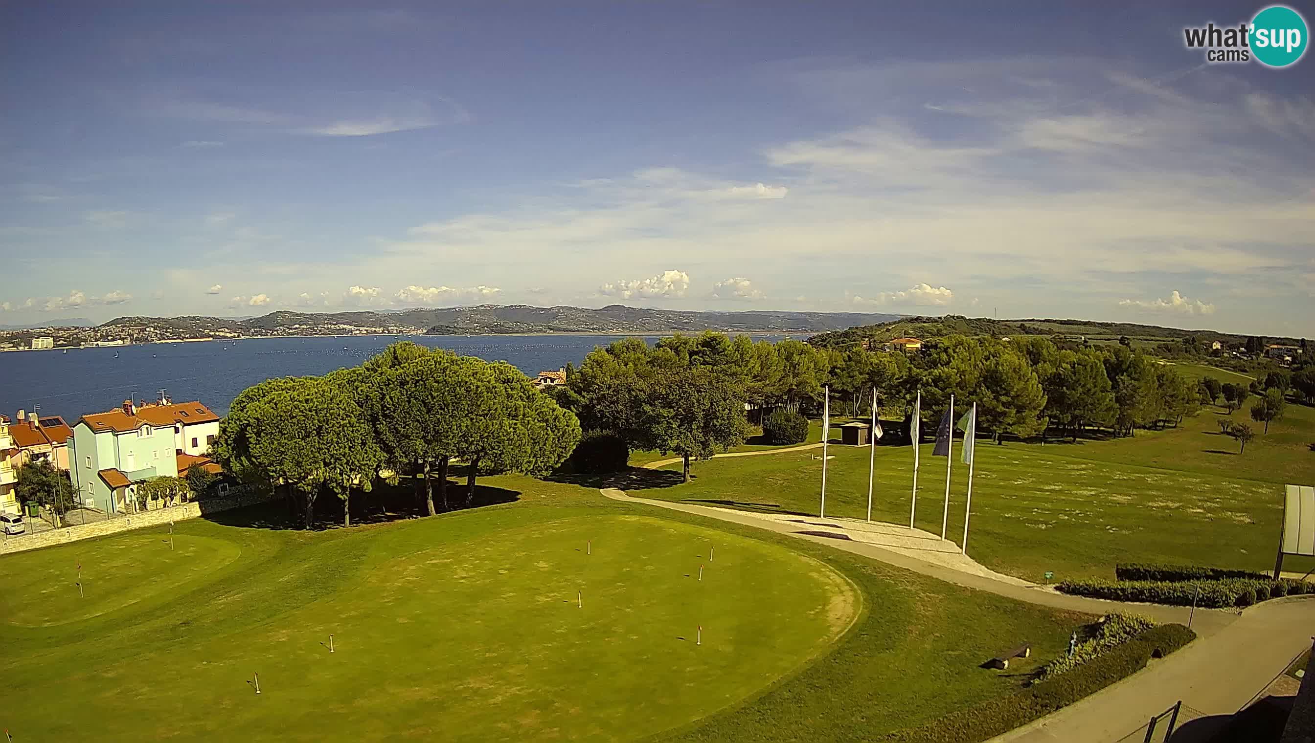 Golf Adriatic Live webcam Savudrija – Rezidencija Skiper – Istria – Croazia