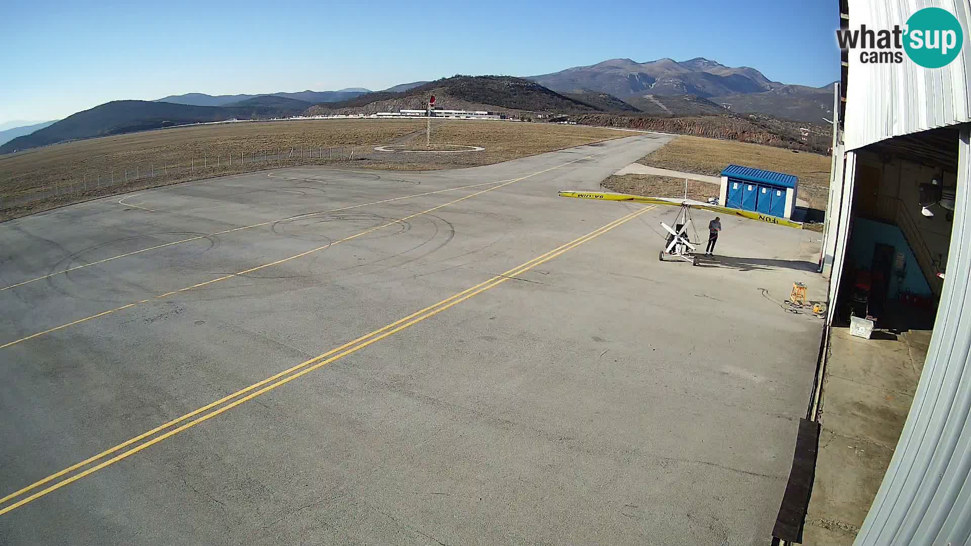 Spletna kamera Grobnik letališče – Čavle – Reka