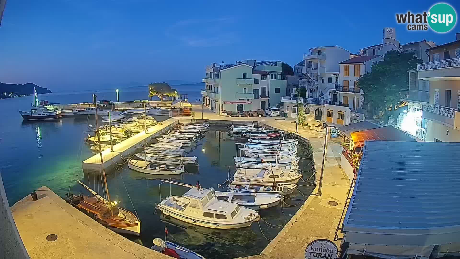 Webcam Igrane – hafen