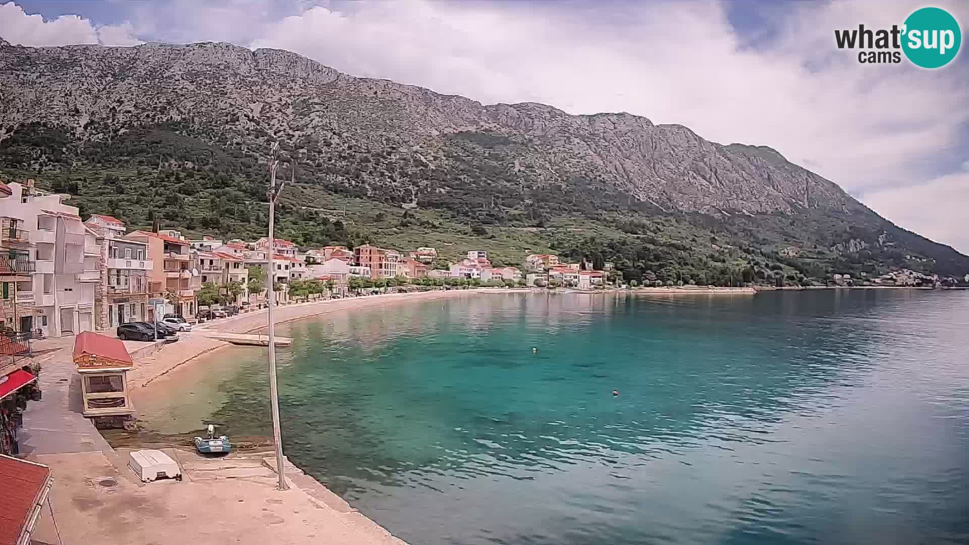Spletna kamera Igrane – Osrednja plaža