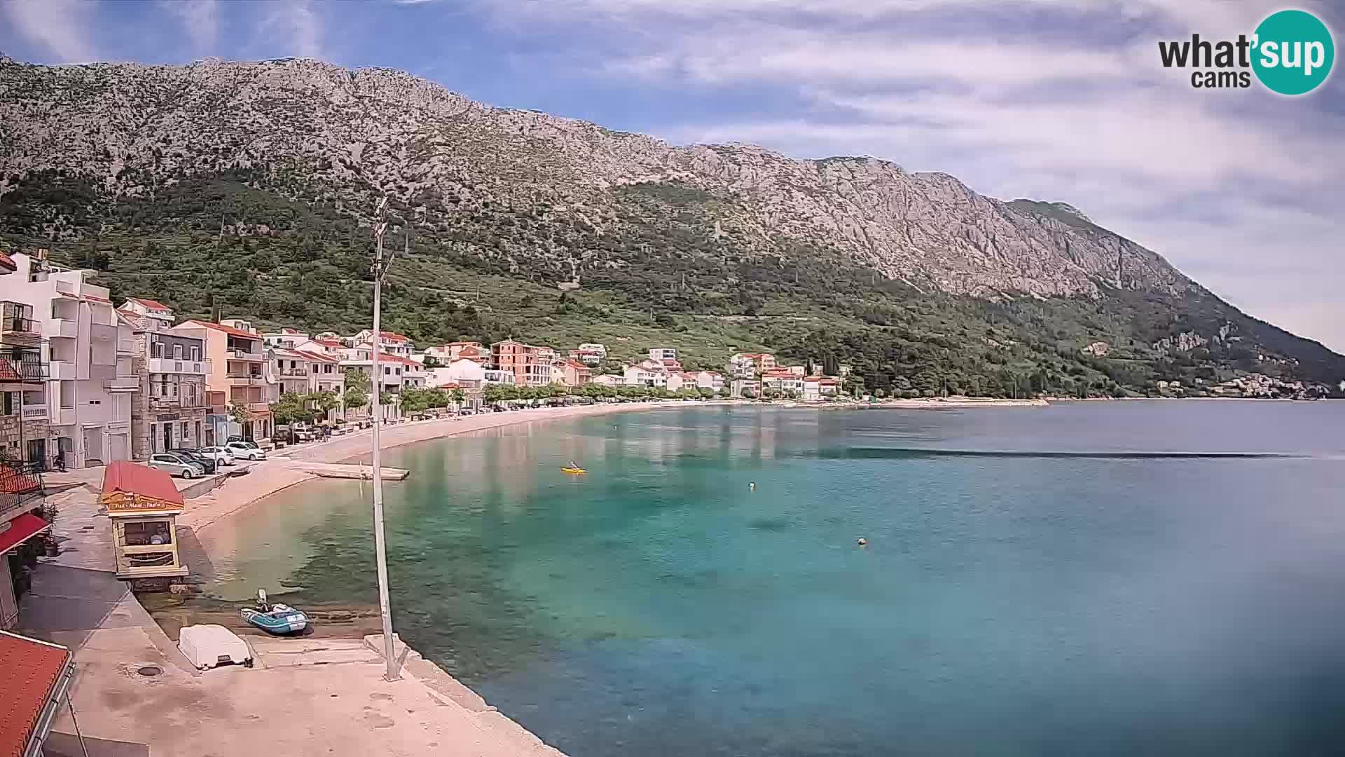 Spletna kamera Igrane – Osrednja plaža