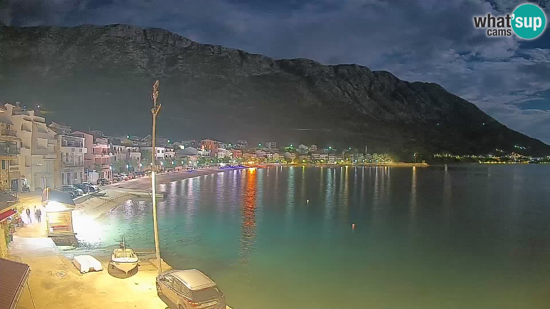 Spletna kamera Igrane – Osrednja plaža