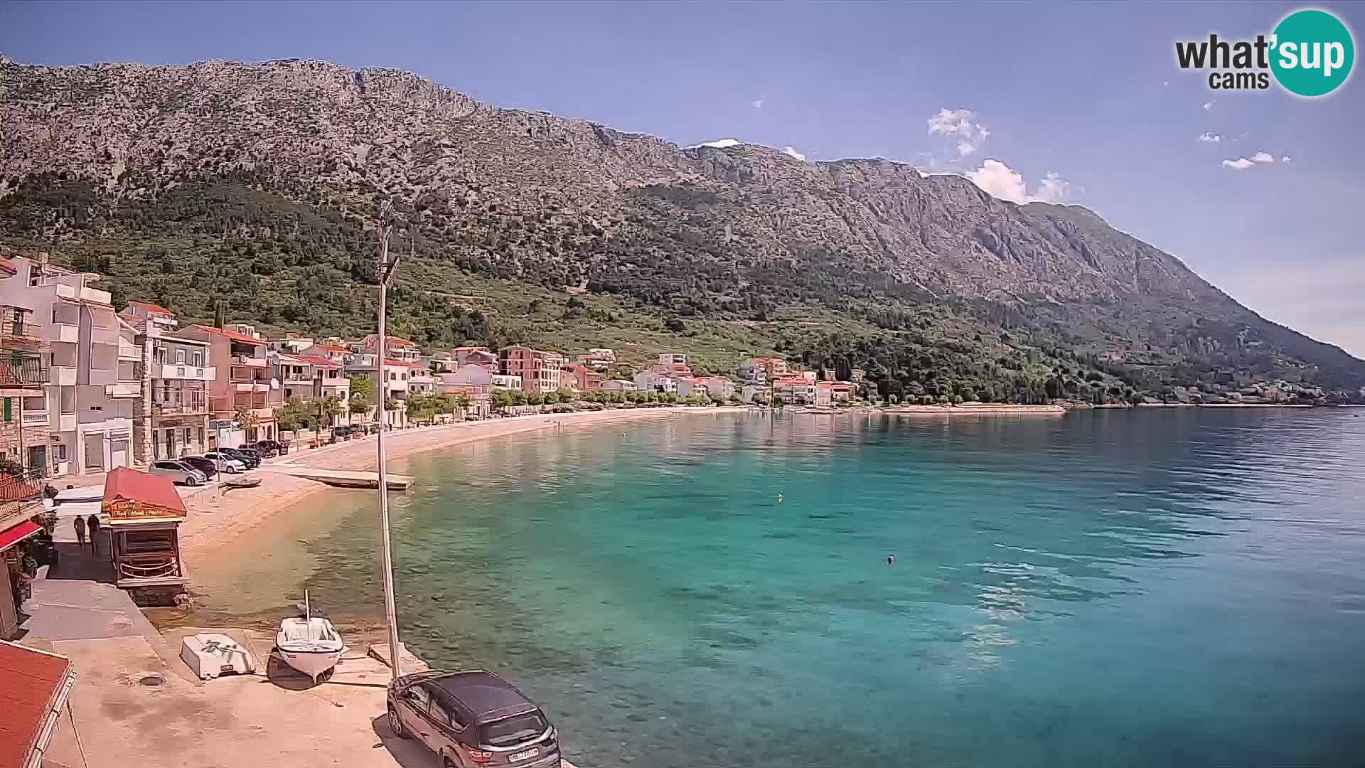 Spletna kamera Igrane – Osrednja plaža