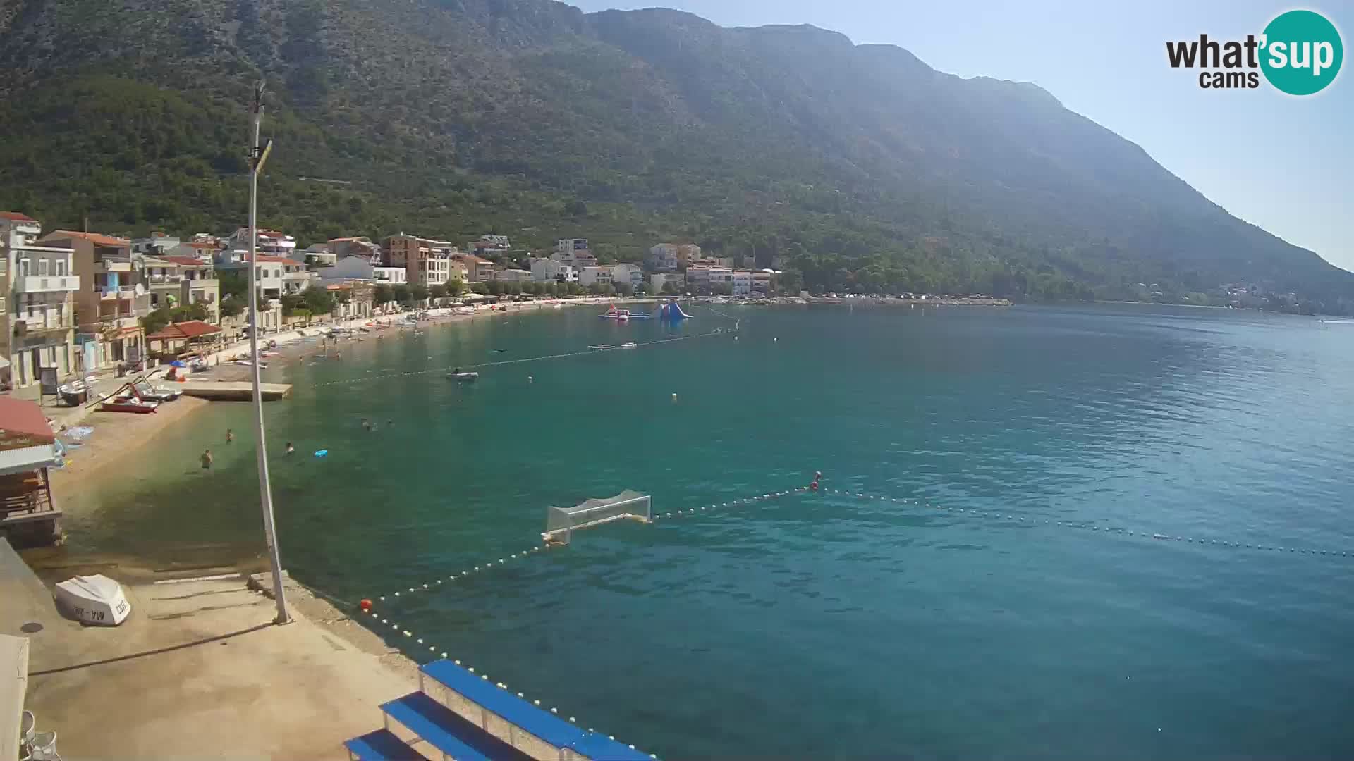 Spletna kamera Igrane – Osrednja plaža