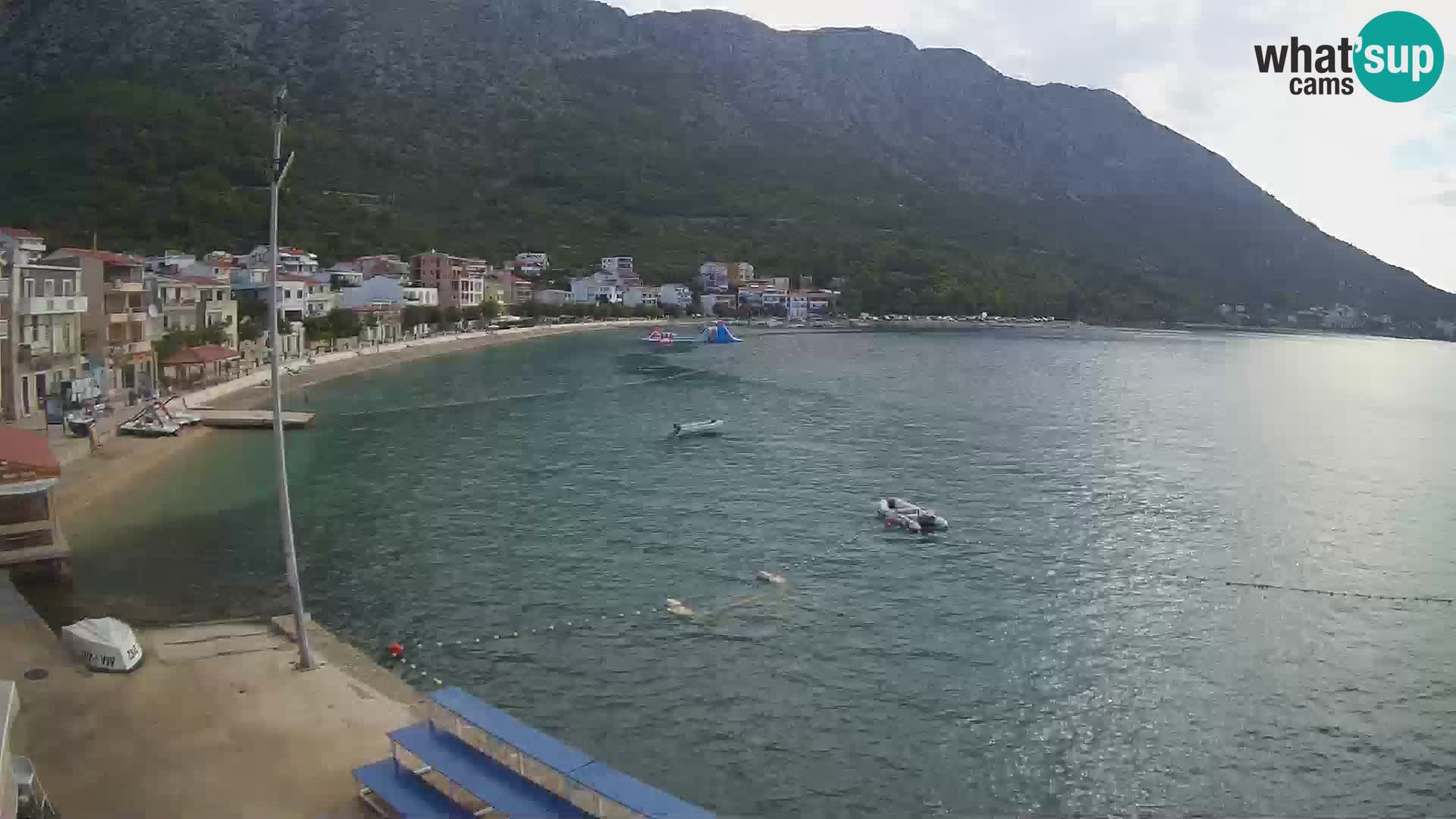 Spletna kamera Igrane – Osrednja plaža