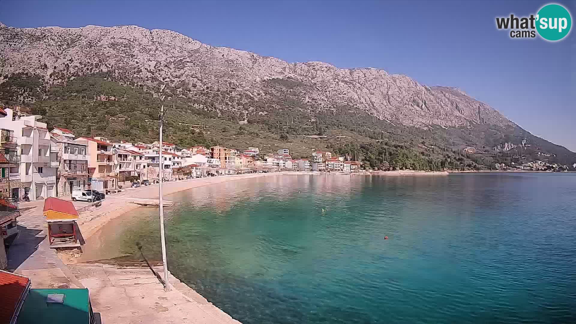 Spletna kamera Igrane – Osrednja plaža