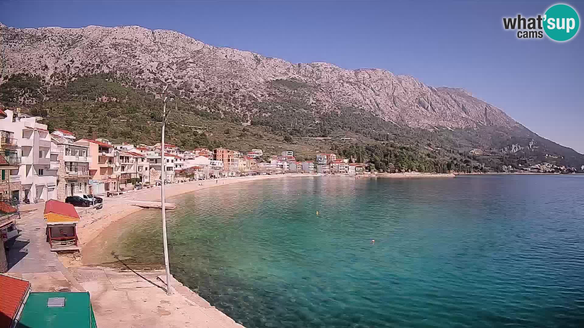 Spletna kamera Igrane – Osrednja plaža