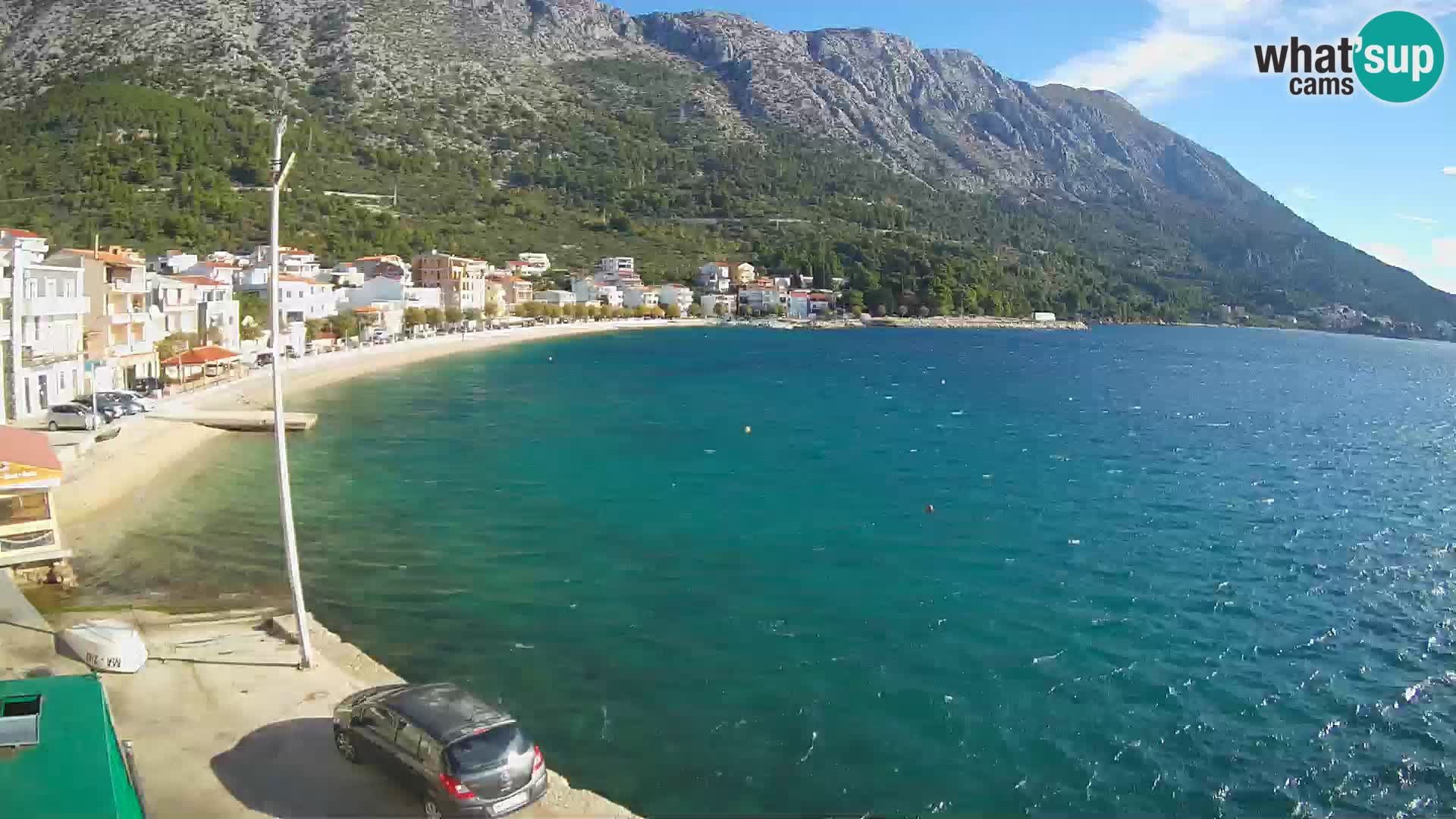 Spletna kamera Igrane – Osrednja plaža