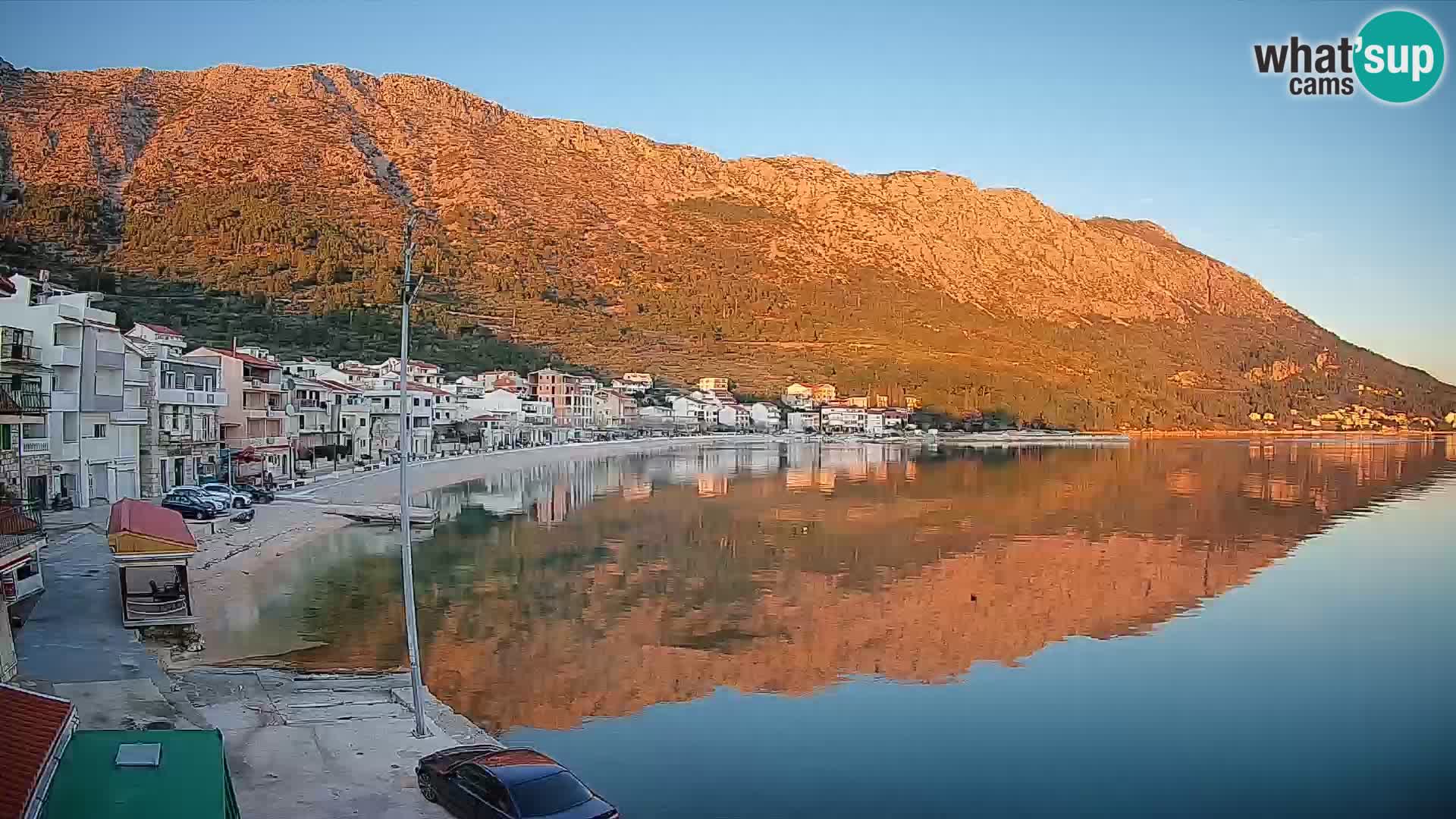 Spletna kamera Igrane – Osrednja plaža