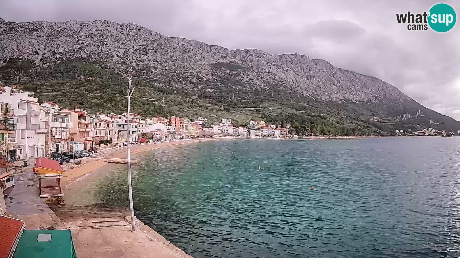 Spletna kamera Igrane – Osrednja plaža