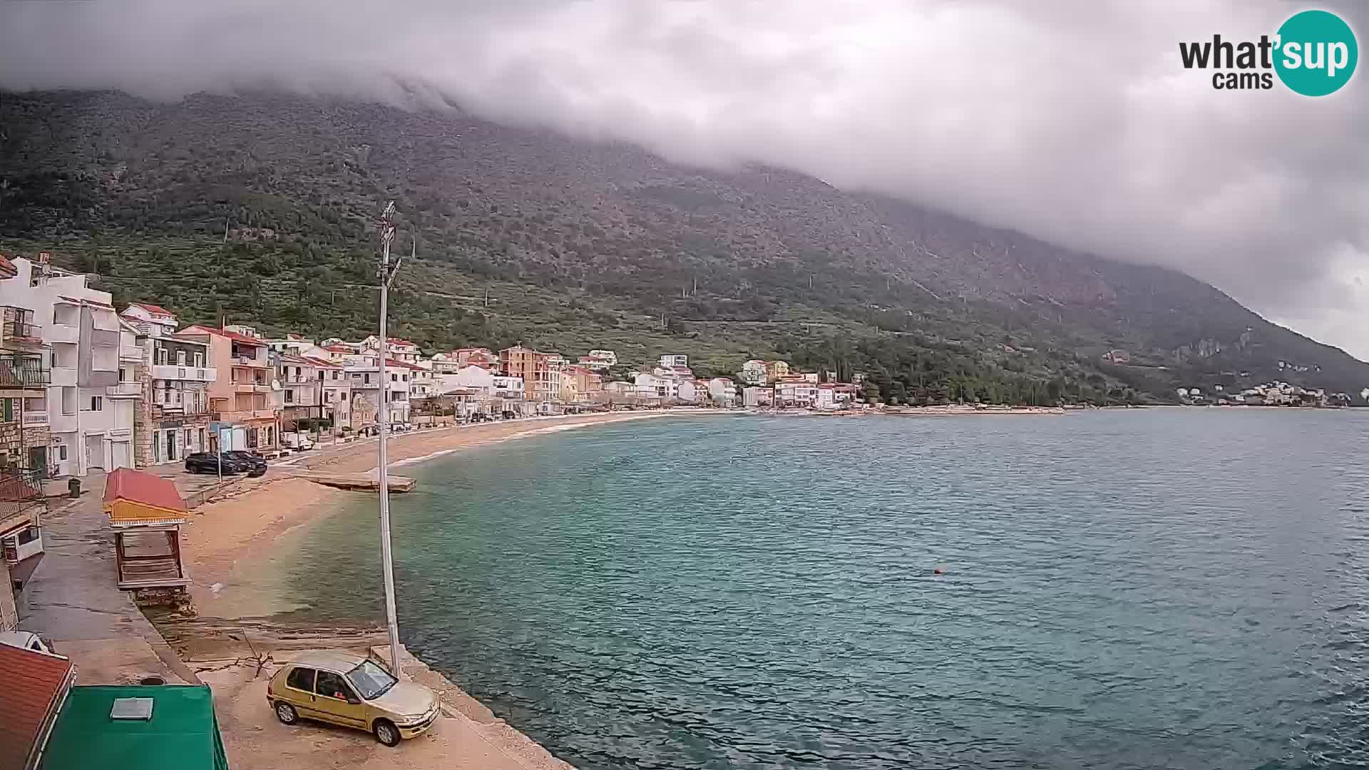 Spletna kamera Igrane – Osrednja plaža