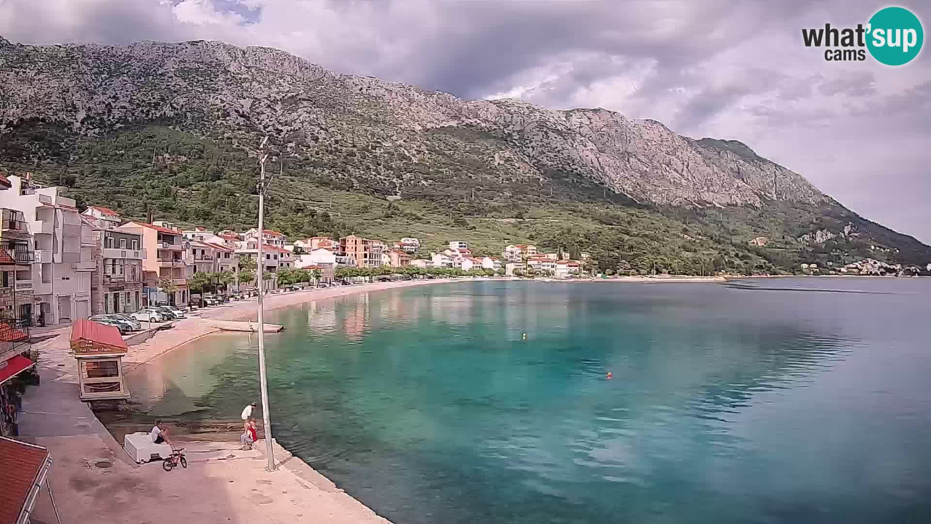 Spletna kamera Igrane – Osrednja plaža