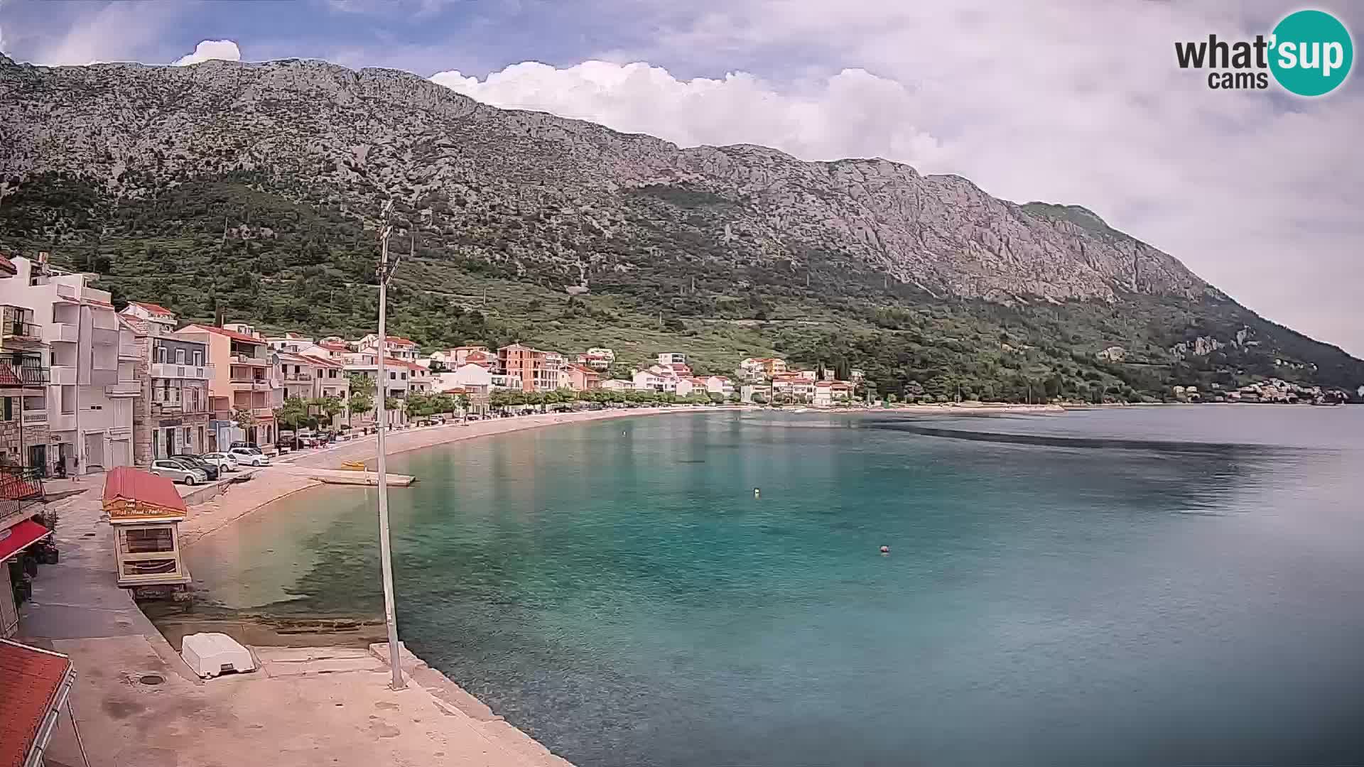 Spletna kamera Igrane – Osrednja plaža