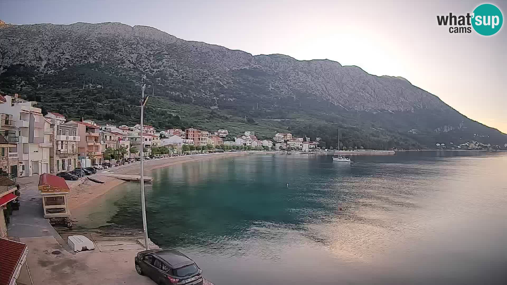 Spletna kamera Igrane – Osrednja plaža