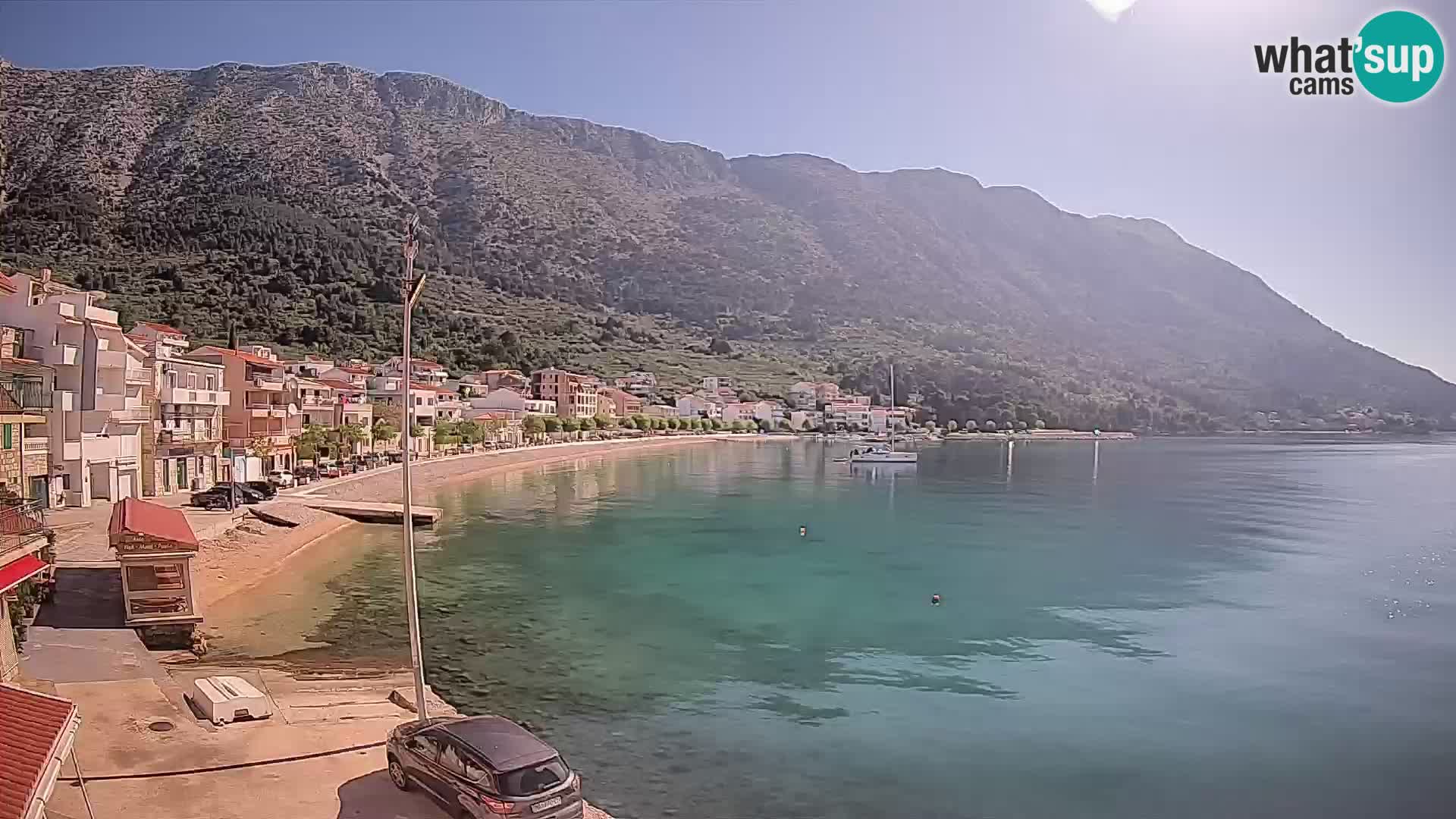 Spletna kamera Igrane – Osrednja plaža