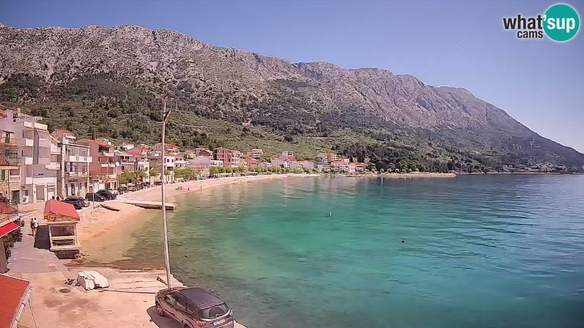Webcam Live Igrane – plage centrale