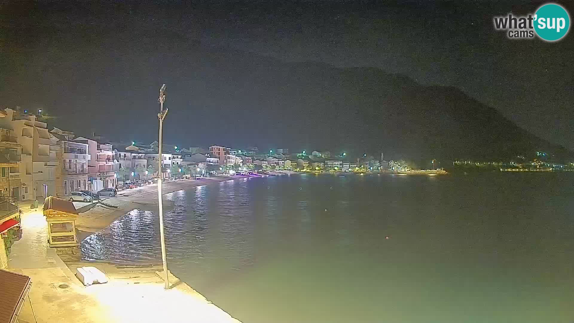 Spletna kamera Igrane – Osrednja plaža