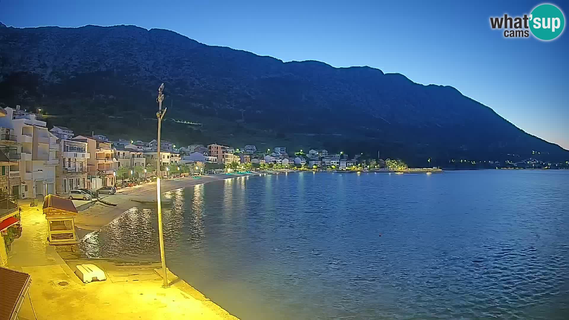 Spletna kamera Igrane – Osrednja plaža