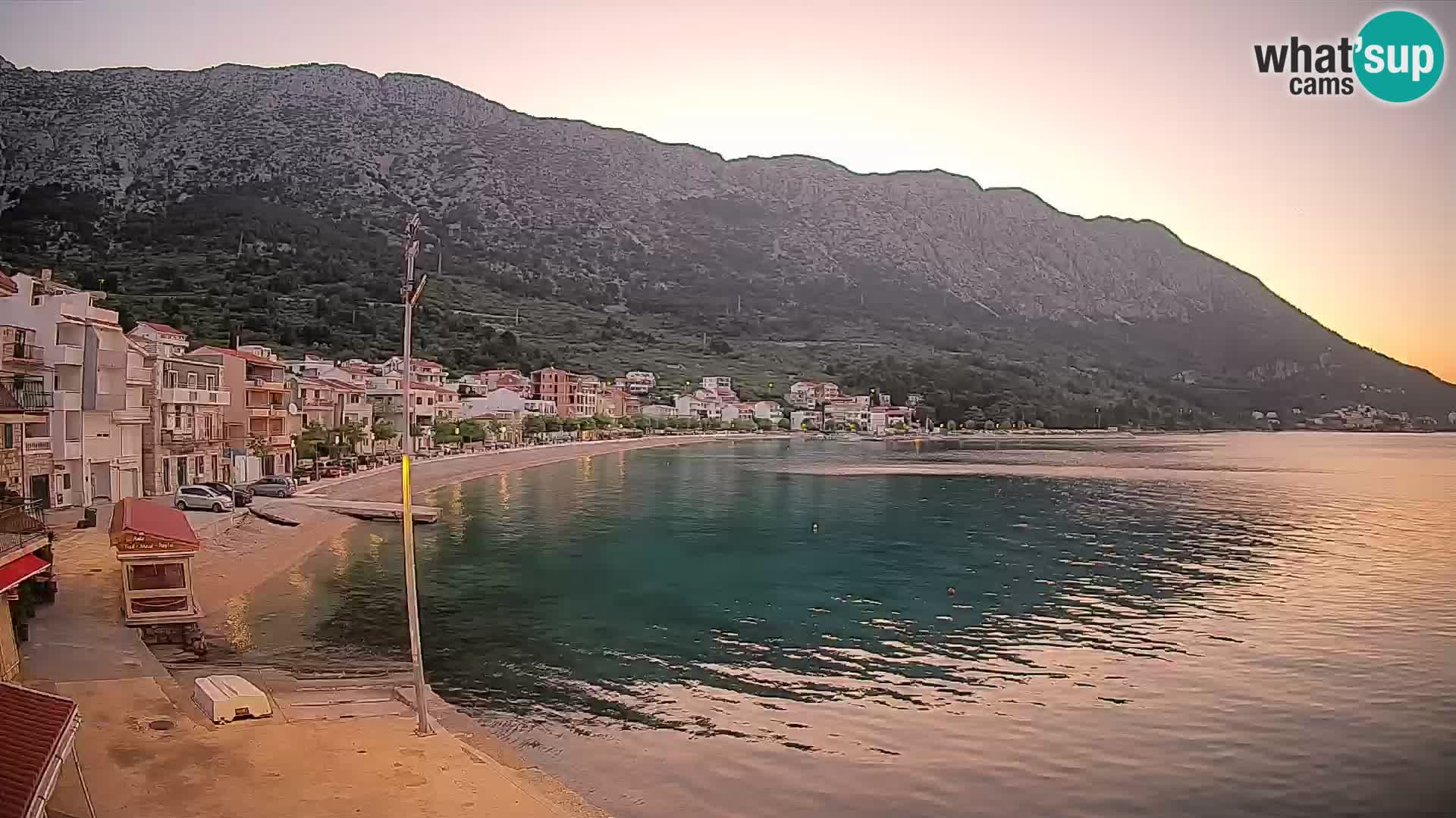 Web kamera Igrane – Središnja plaža