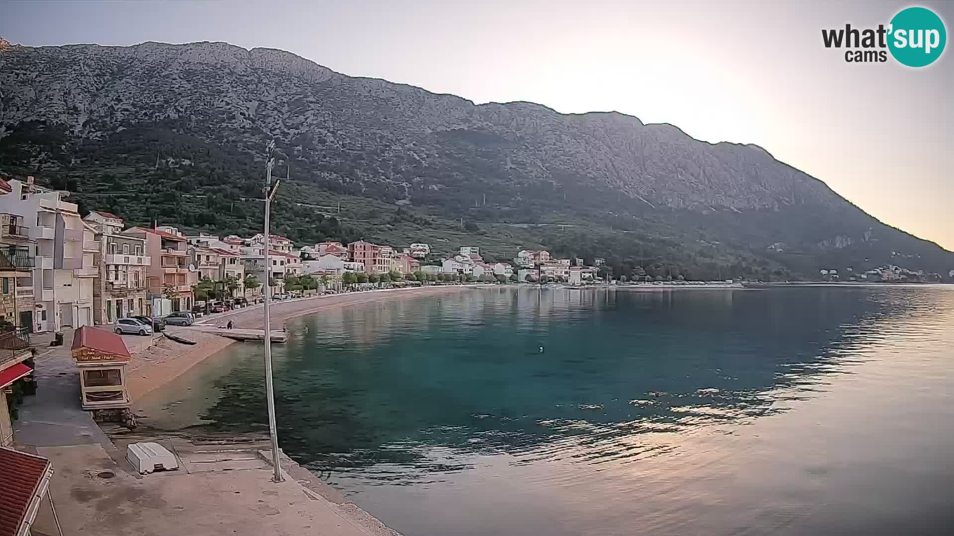 Web kamera Igrane – Središnja plaža