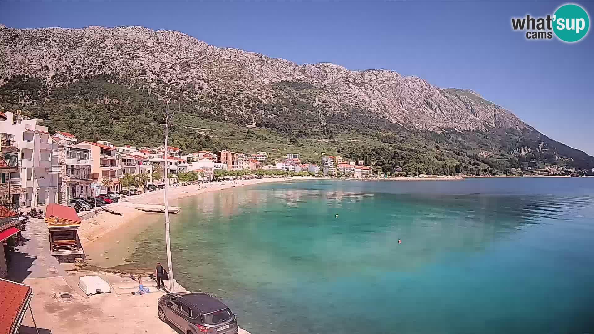 Spletna kamera Igrane – Osrednja plaža