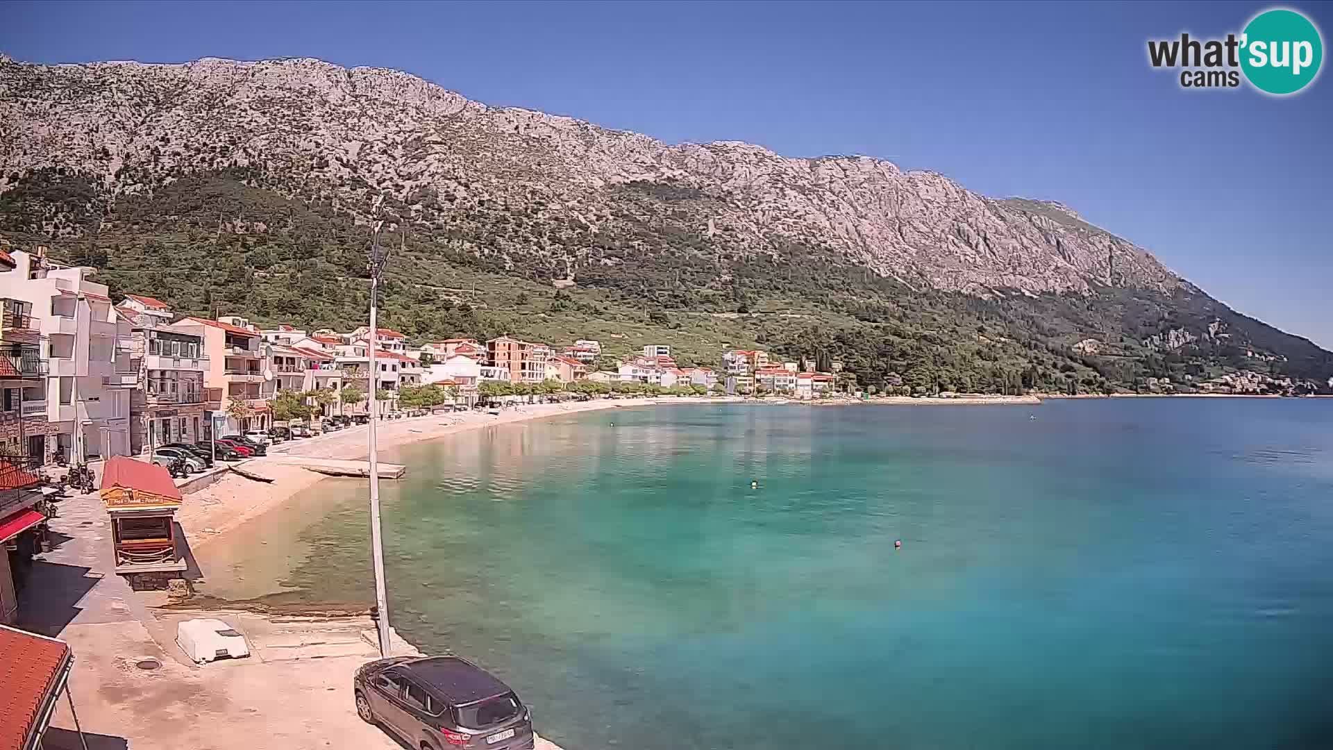 Spletna kamera Igrane – Osrednja plaža