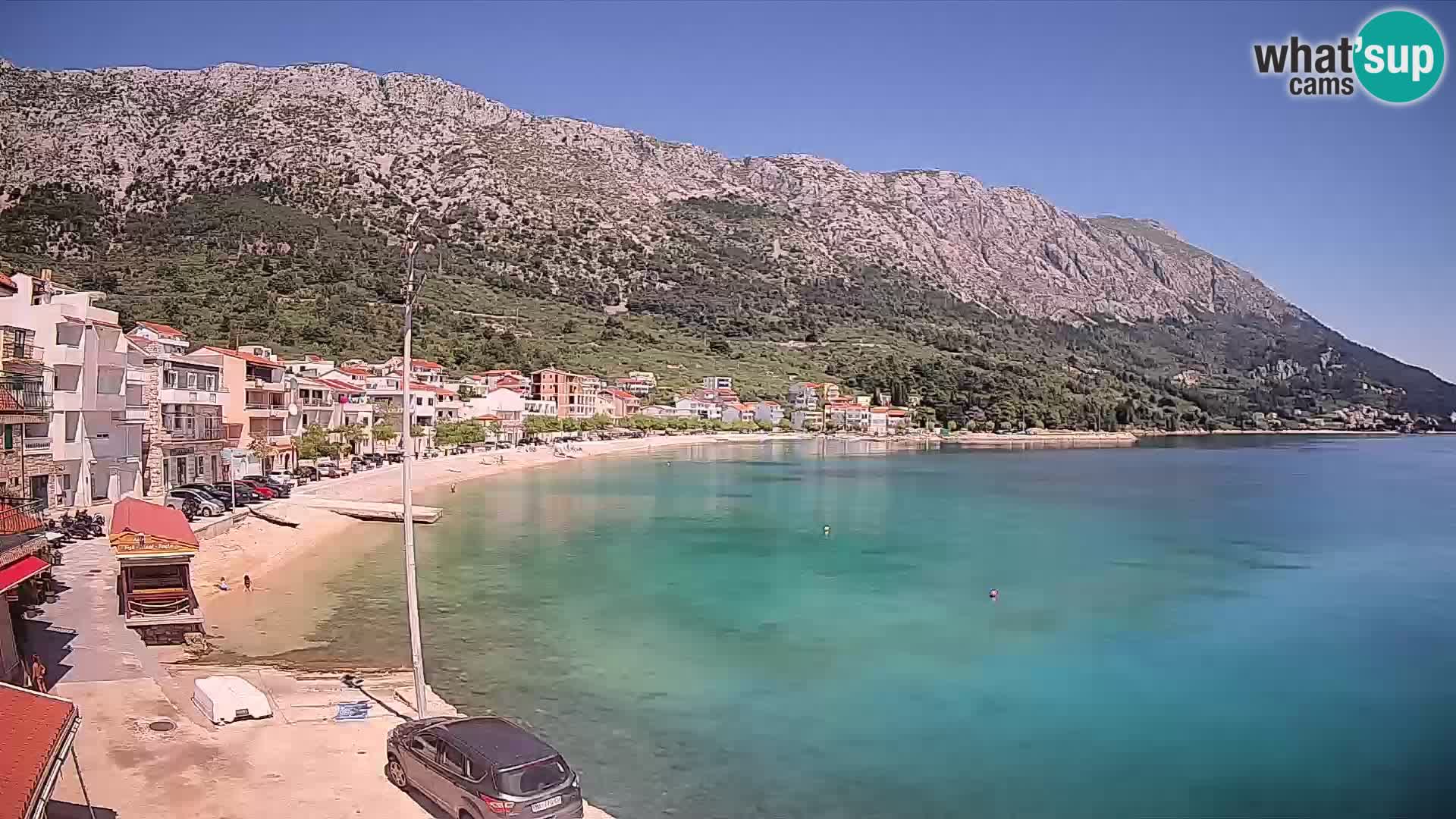 Web kamera Igrane – Središnja plaža