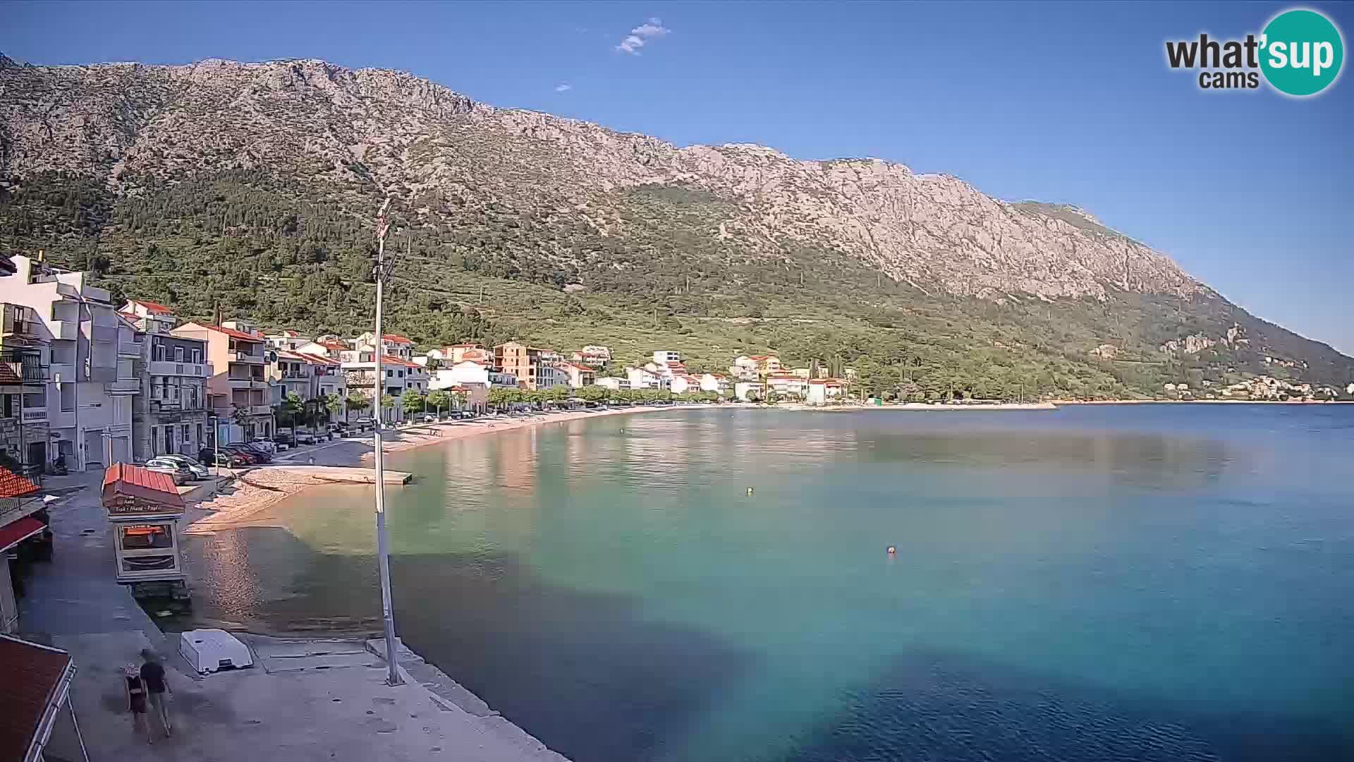 Spletna kamera Igrane – Osrednja plaža