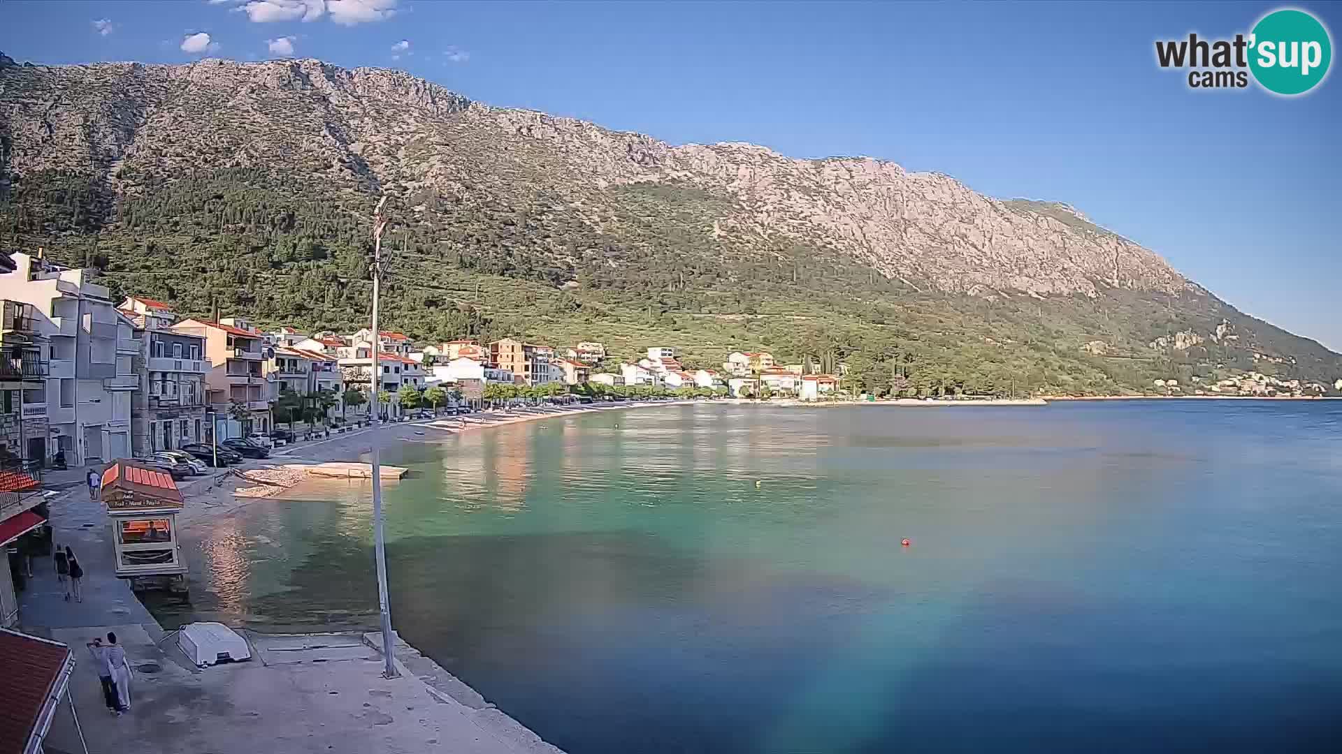 Spletna kamera Igrane – Osrednja plaža