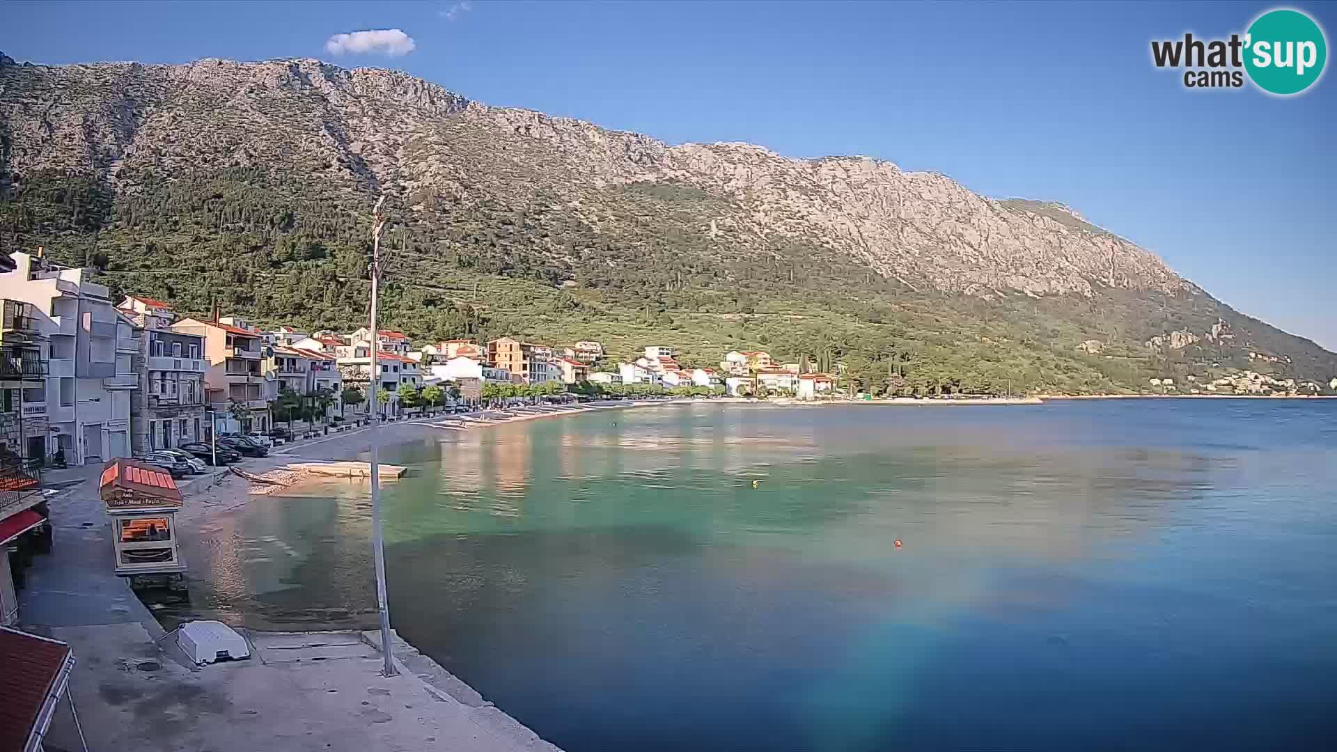 Spletna kamera Igrane – Osrednja plaža