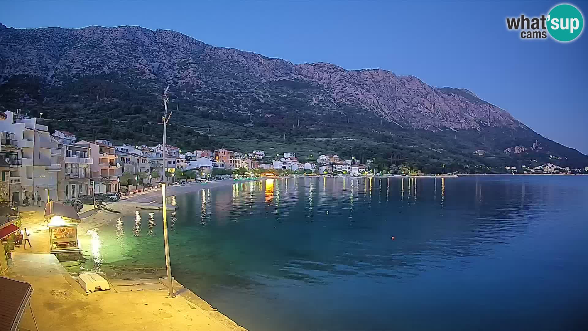 Spletna kamera Igrane – Osrednja plaža