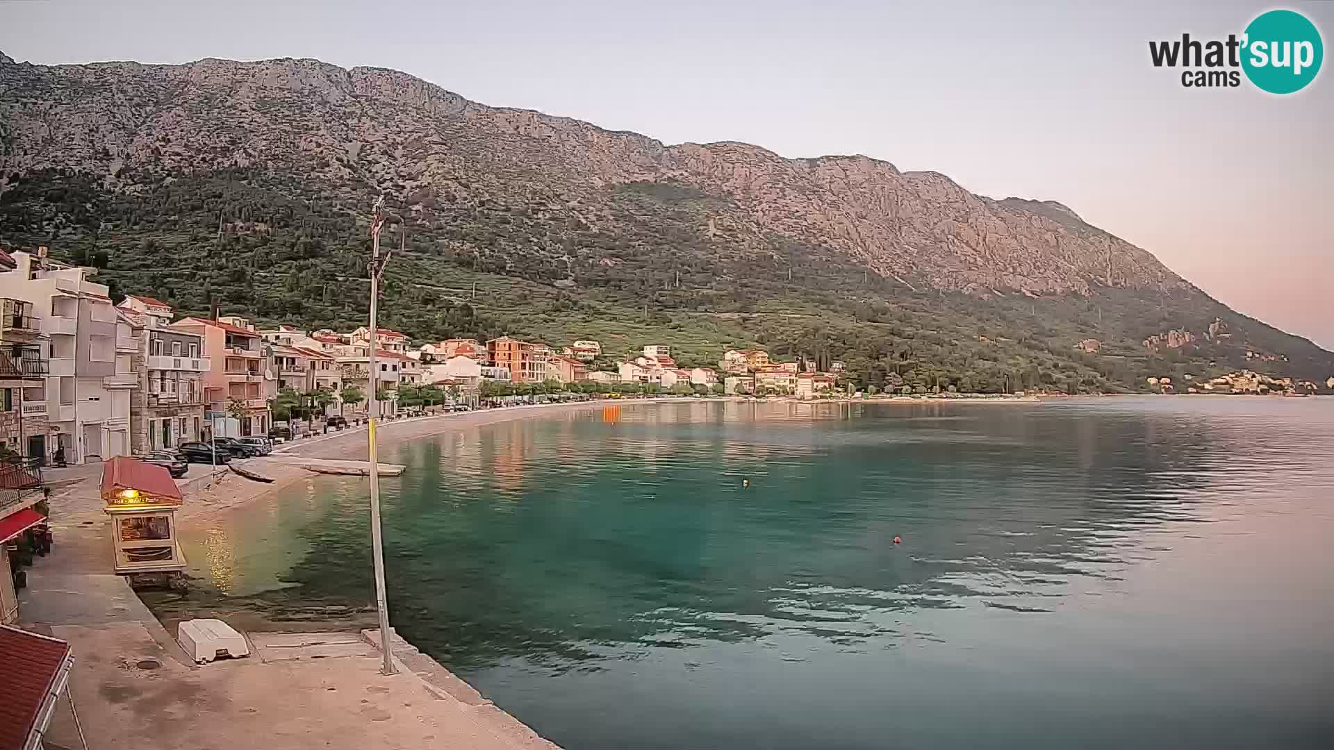 Spletna kamera Igrane – Osrednja plaža