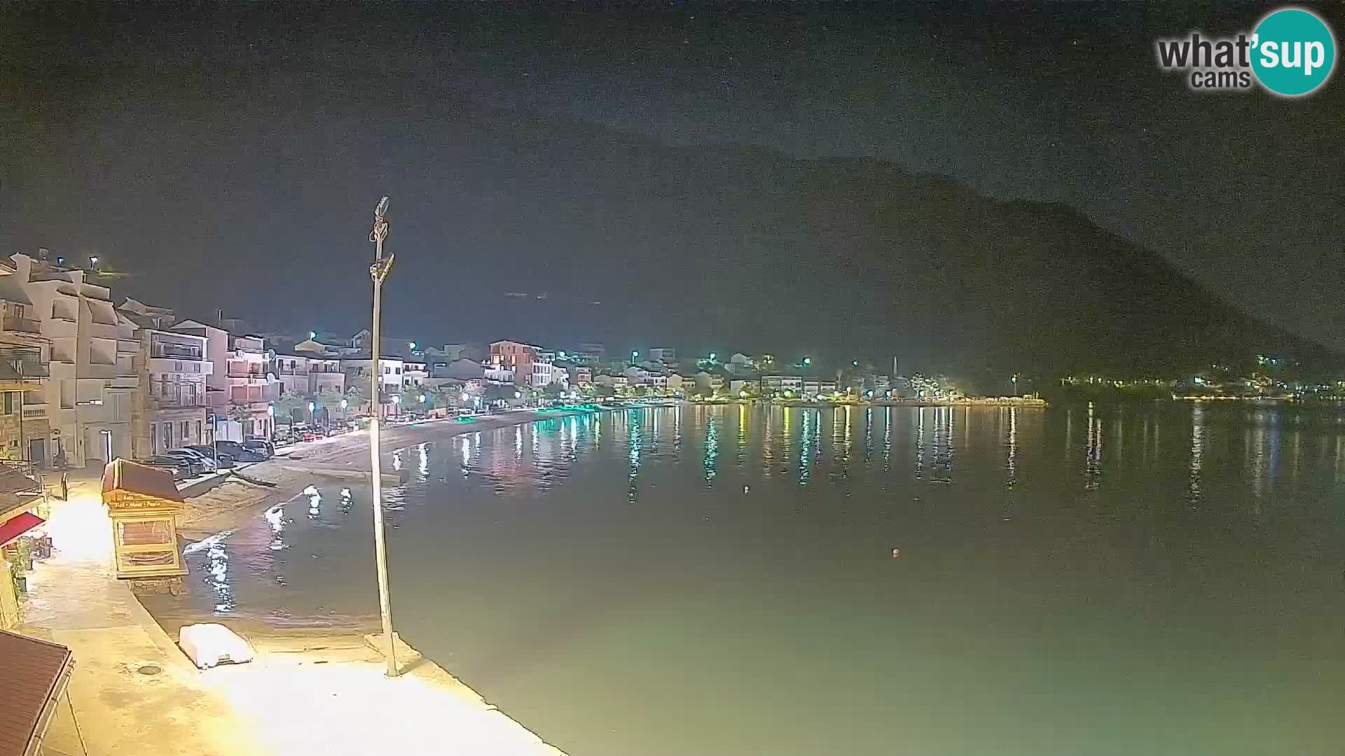 Spletna kamera Igrane – Osrednja plaža