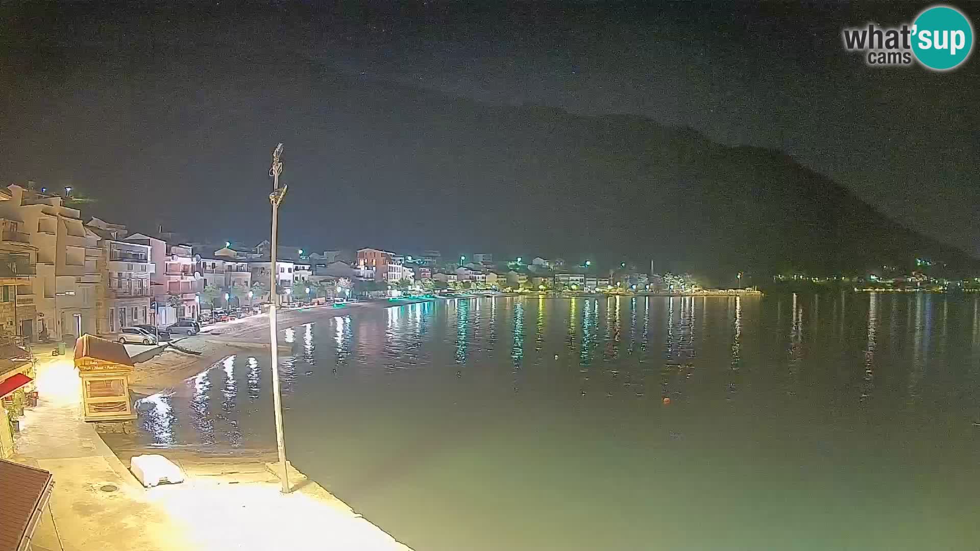 Web kamera Igrane – Središnja plaža